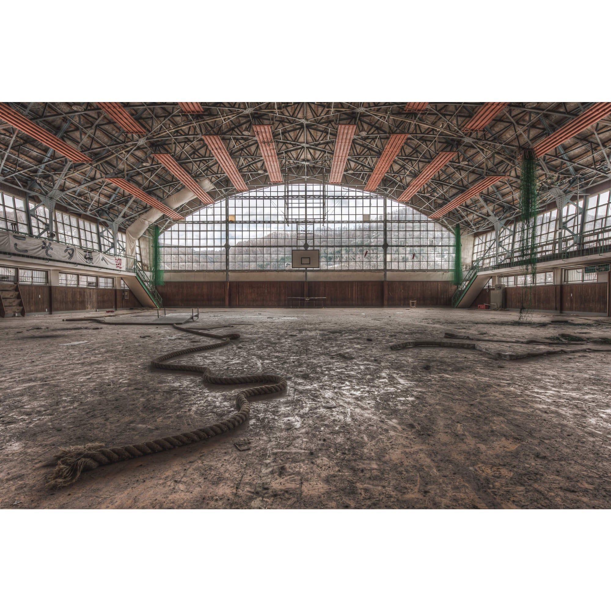Gymnasium | Family School Fureai Fine Art Print - Lost Collective Shop