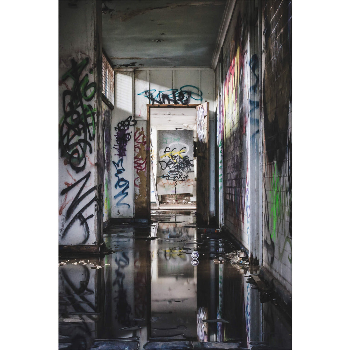 Reflections | Geelong B Power Station Fine Art Print - Lost Collective Shop