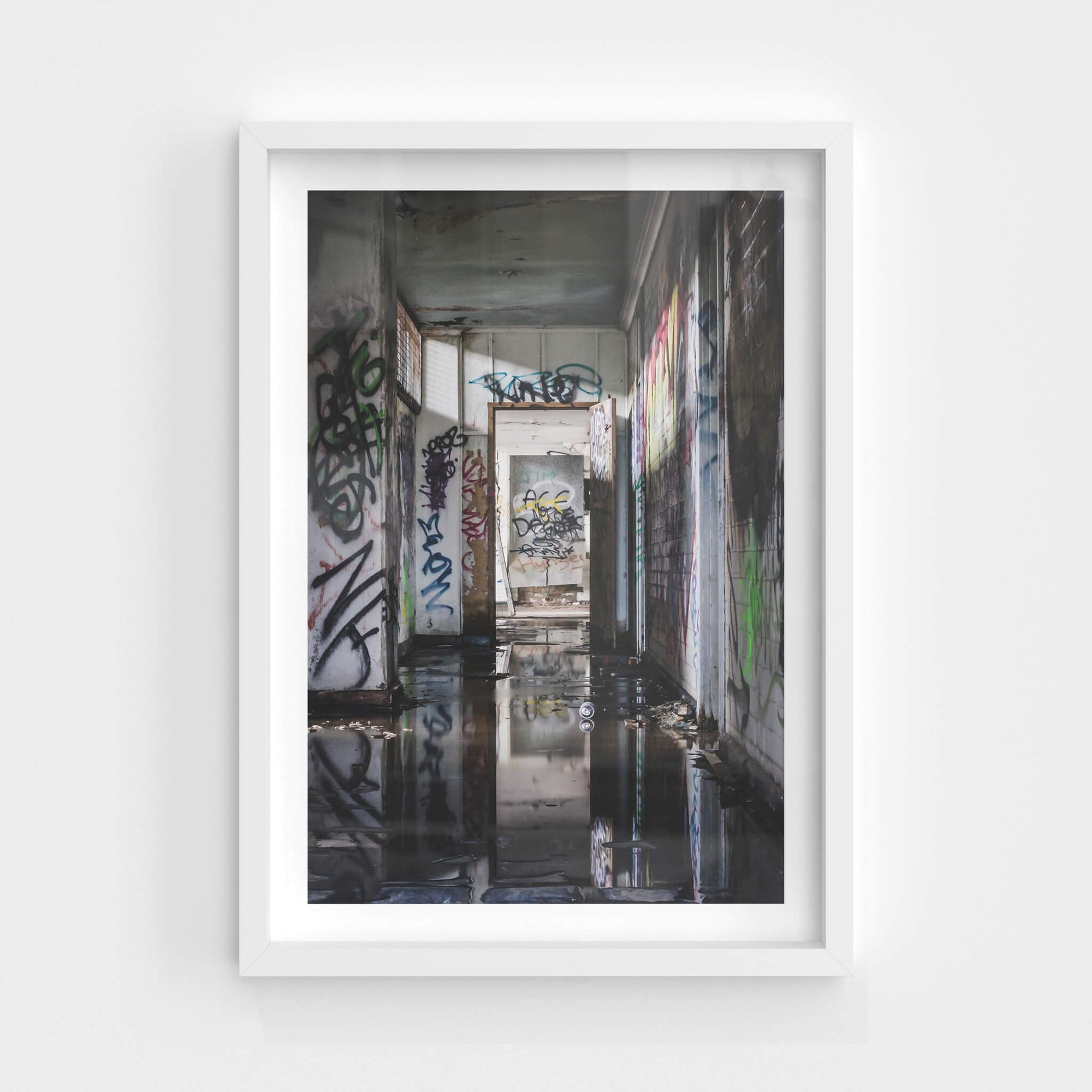 Reflections | Geelong B Power Station Fine Art Print - Lost Collective Shop