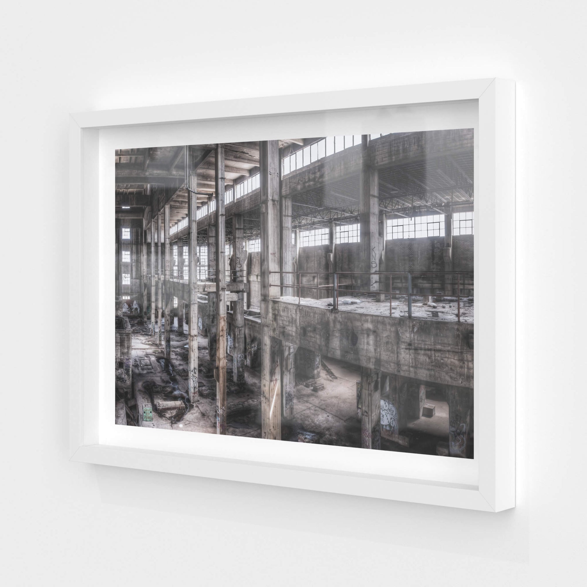 Turbine Hall Panorama | Geelong B Power Station Fine Art Print - Lost Collective Shop