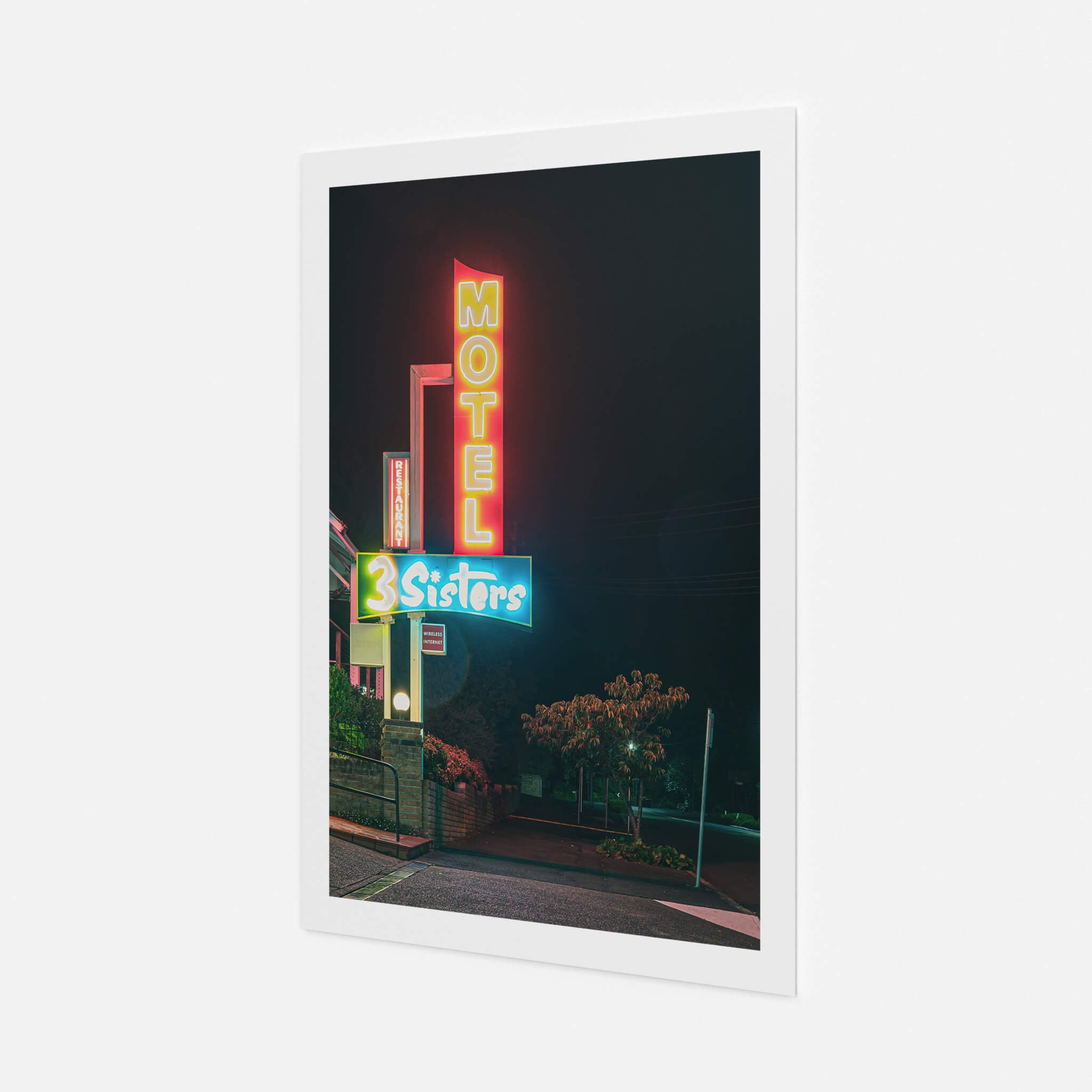 3 Sisters Motel Sign | Hotel Motel 101 - Lost Collective