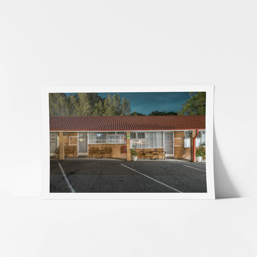 Central Coast Motel at Hotel Motel 101, brown brick and a terracotta tile roof.