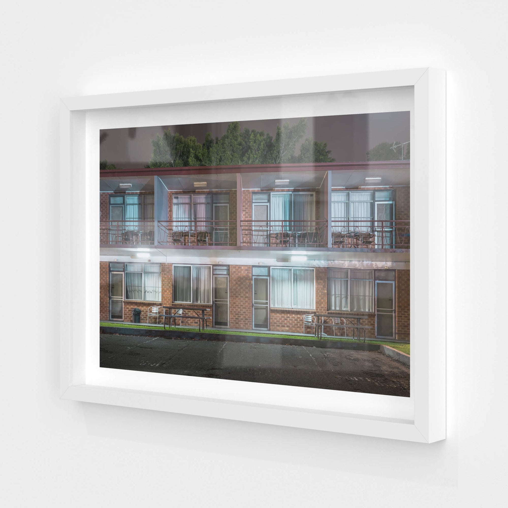 Flinders Motel, Wollongong | Hotel Motel 101 Fine Art Print - Lost Collective Shop