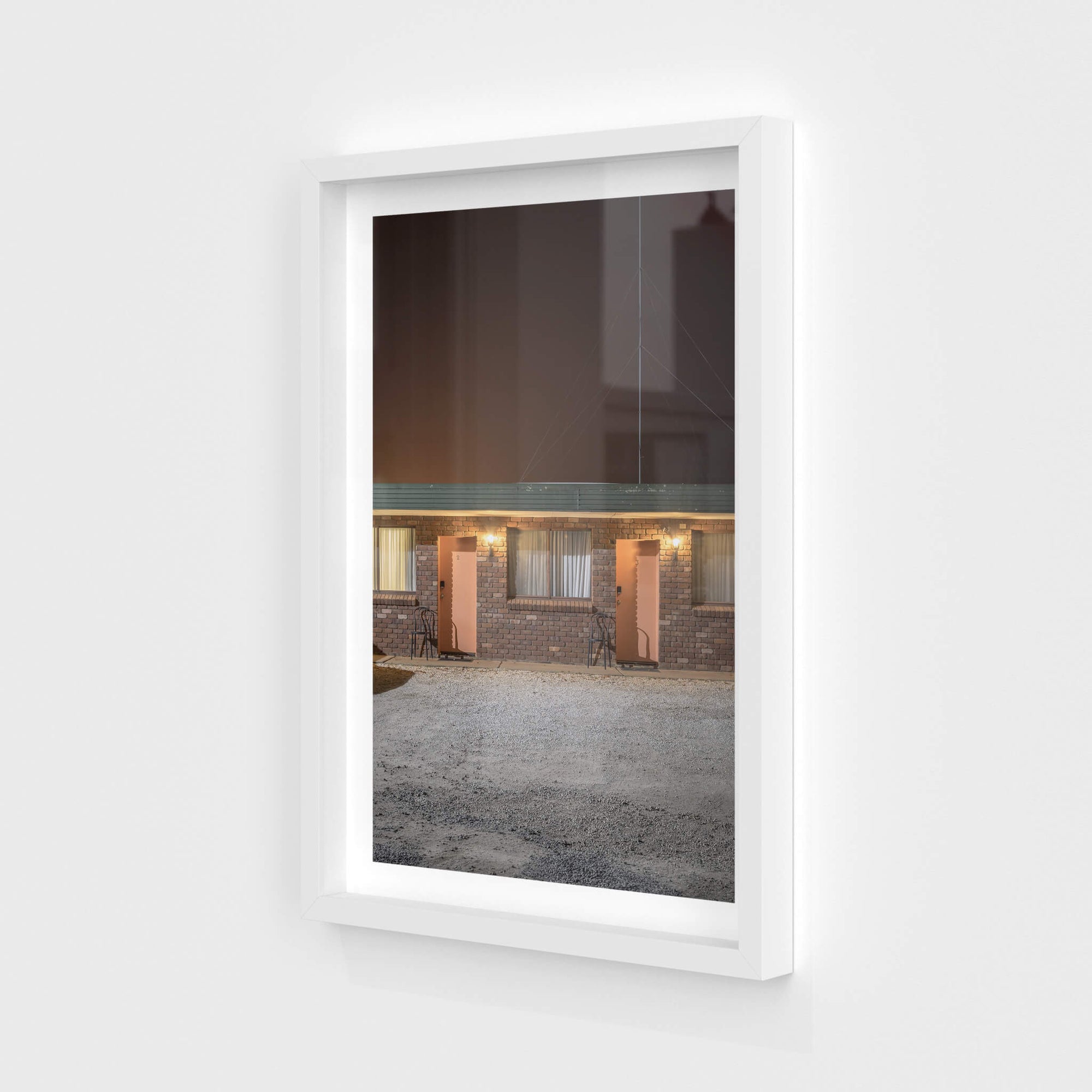 Robertson Country Motel, Robertson | Hotel Motel 101 Fine Art Print - Lost Collective Shop