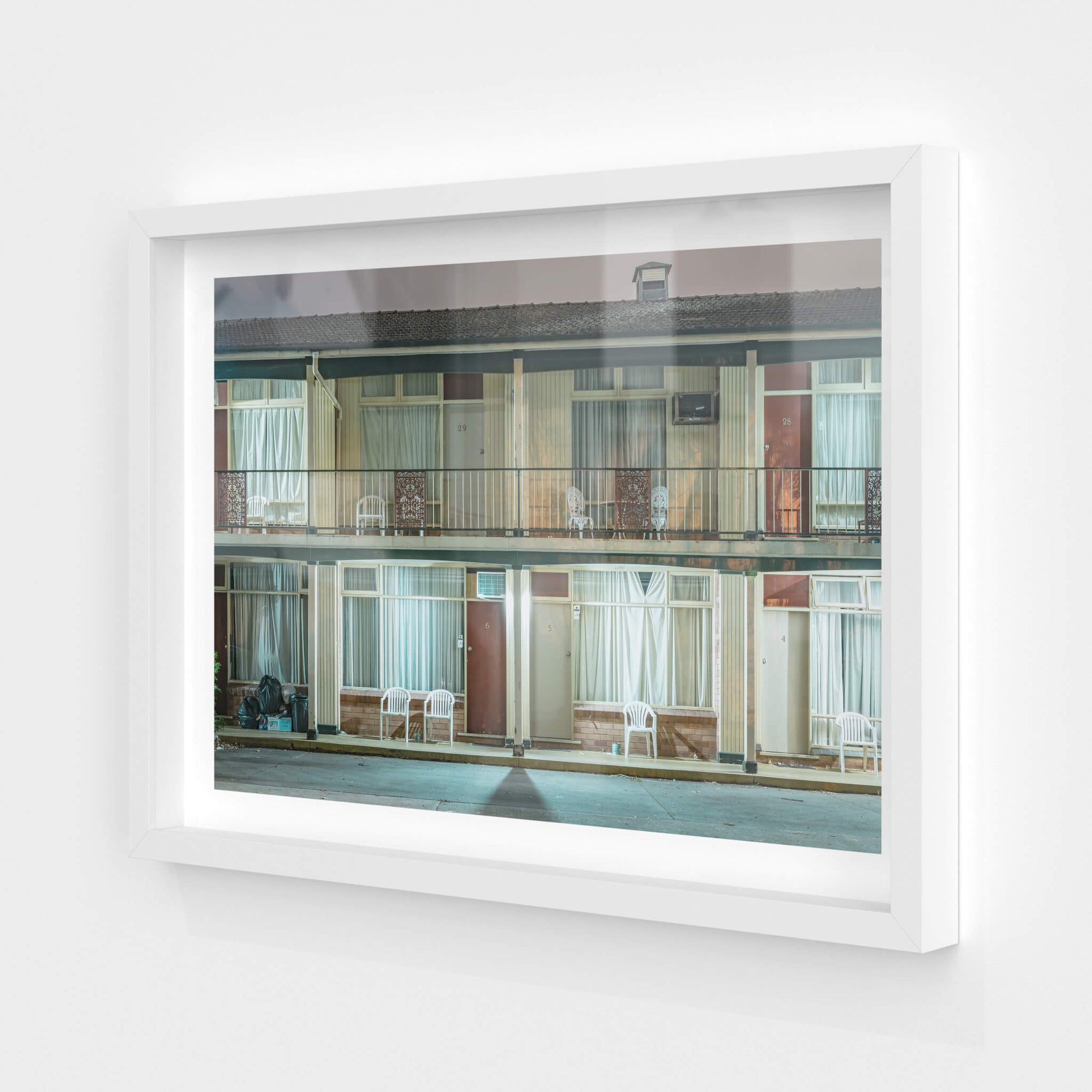 The Fontainebleau Motor Inn, Liverpool | Hotel Motel 101 Fine Art Print - Lost Collective Shop