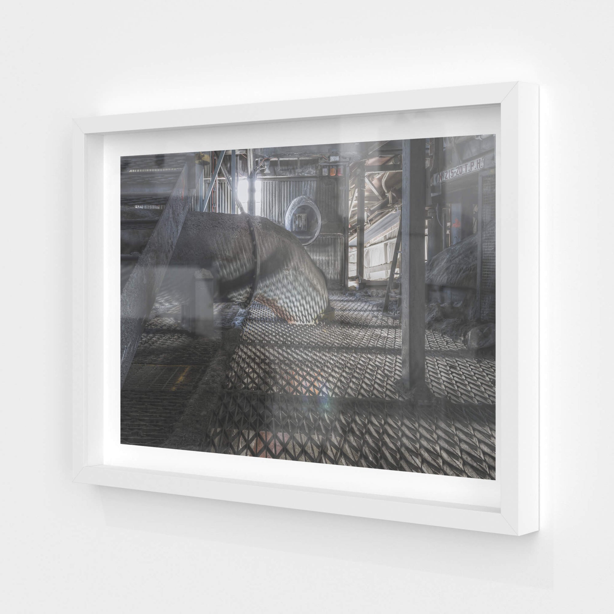 Cement Mill Duct | Kandos Cement Works Fine Art Print - Lost Collective Shop