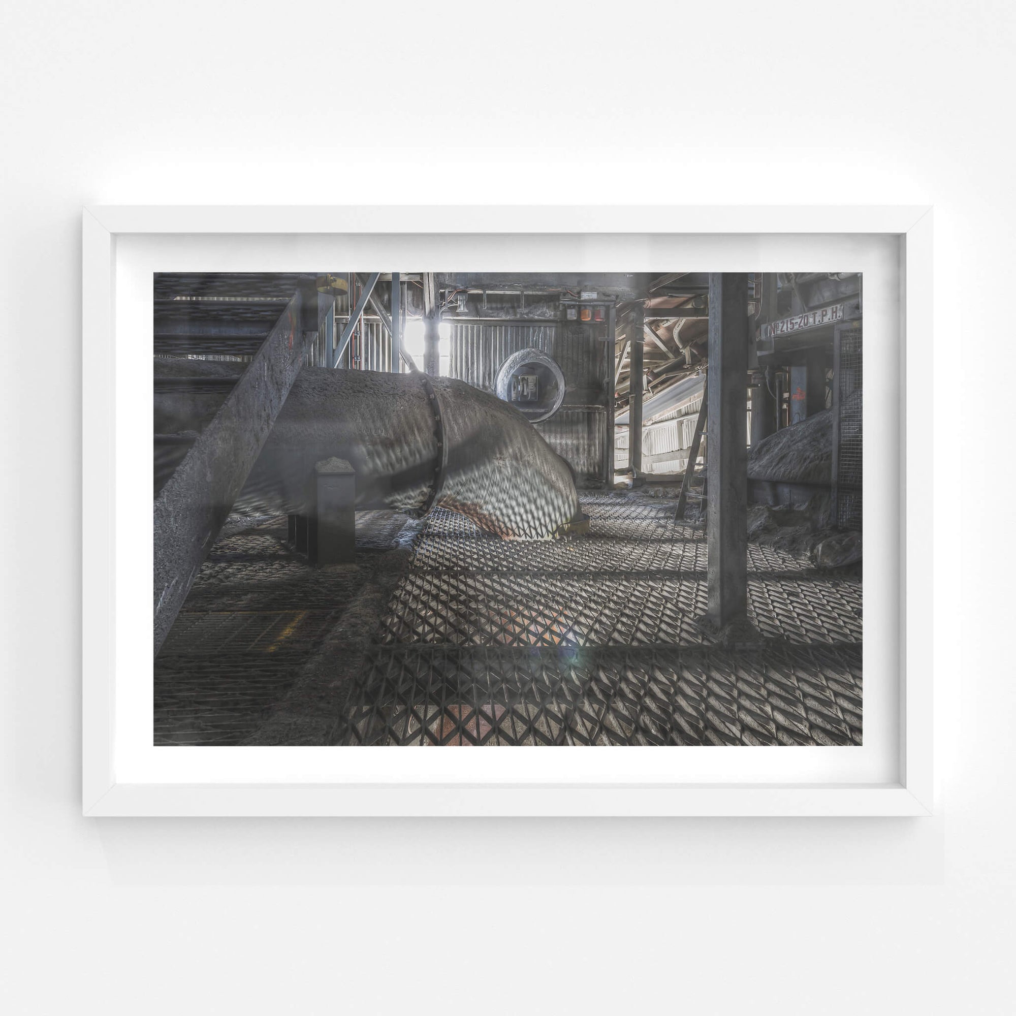 Cement Mill Duct | Kandos Cement Works Fine Art Print - Lost Collective Shop