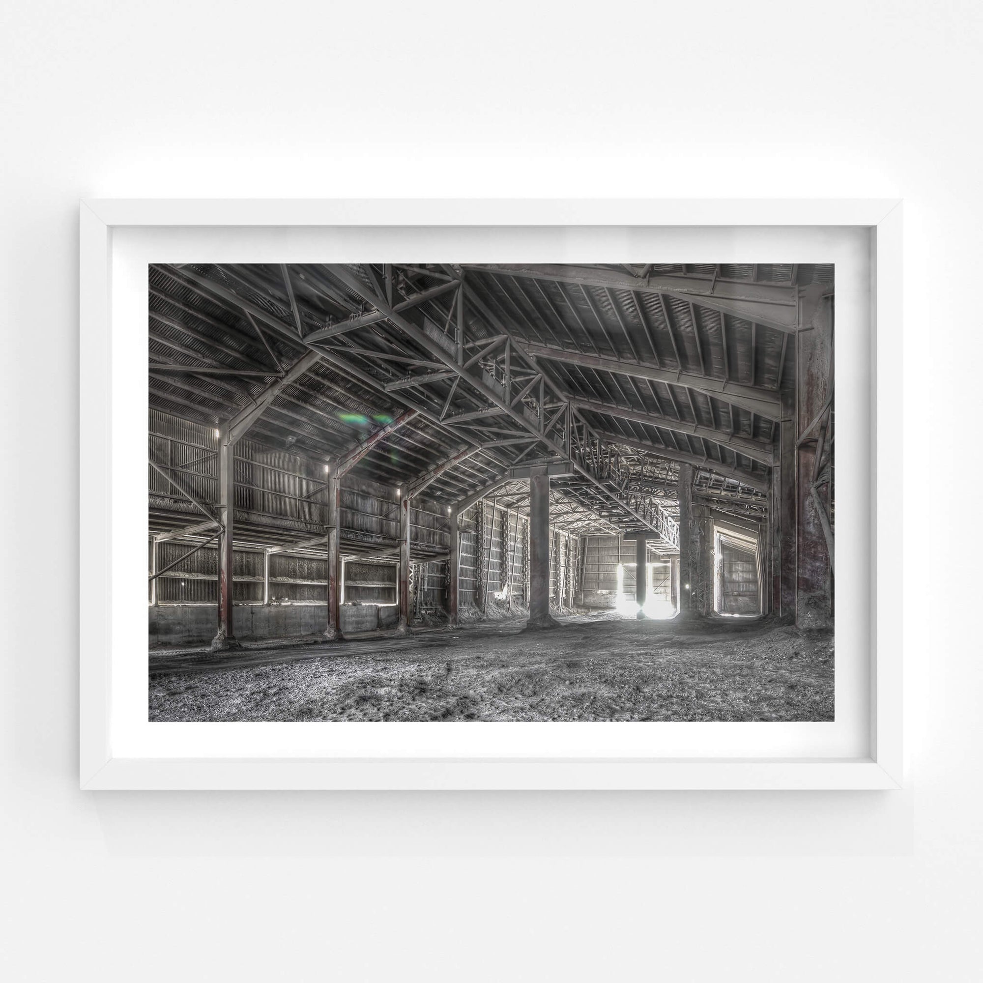 Clinker Shed | Kandos Cement Works Fine Art Print - Lost Collective Shop