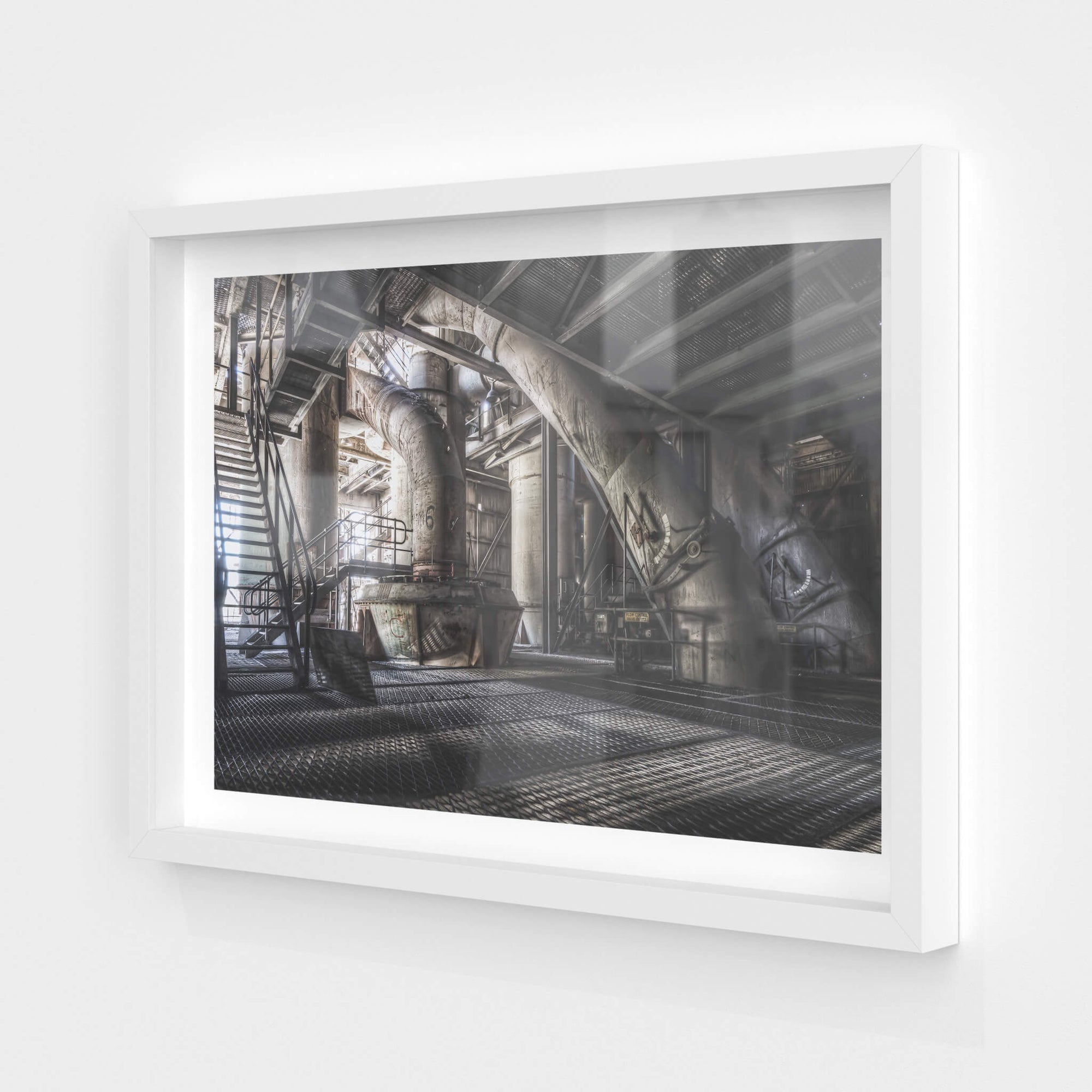 Cyclonic Separator | Kandos Cement Works Fine Art Print - Lost Collective Shop