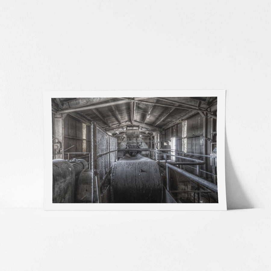 Mixing Station Feed Conveyor at Kandos Cement Works, this conveyor once fed raw stone to the mixing station, ensuring.