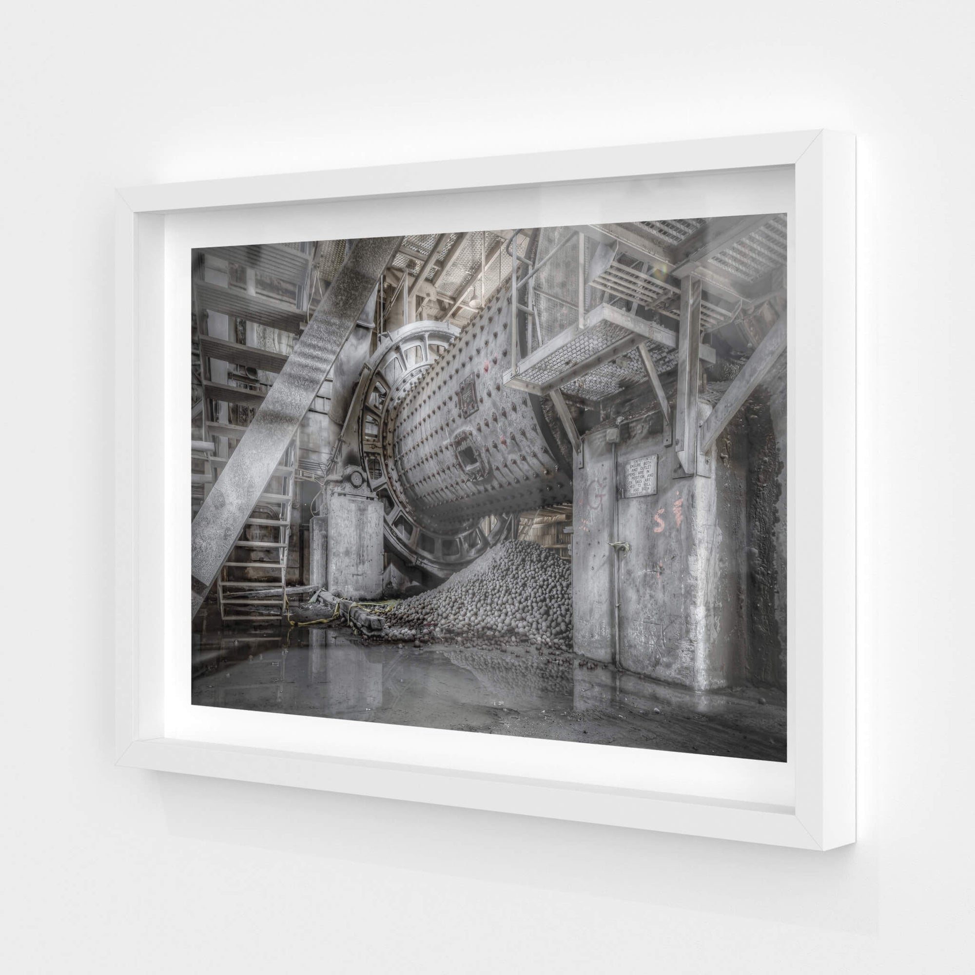 Number Six Raw Mill | Kandos Cement Works Fine Art Print - Lost Collective Shop