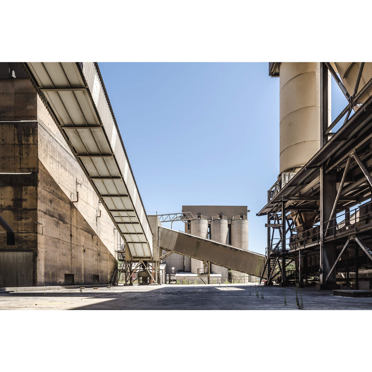 Top Of The Works | Kandos Cement Works Fine Art Print - Lost Collective Shop