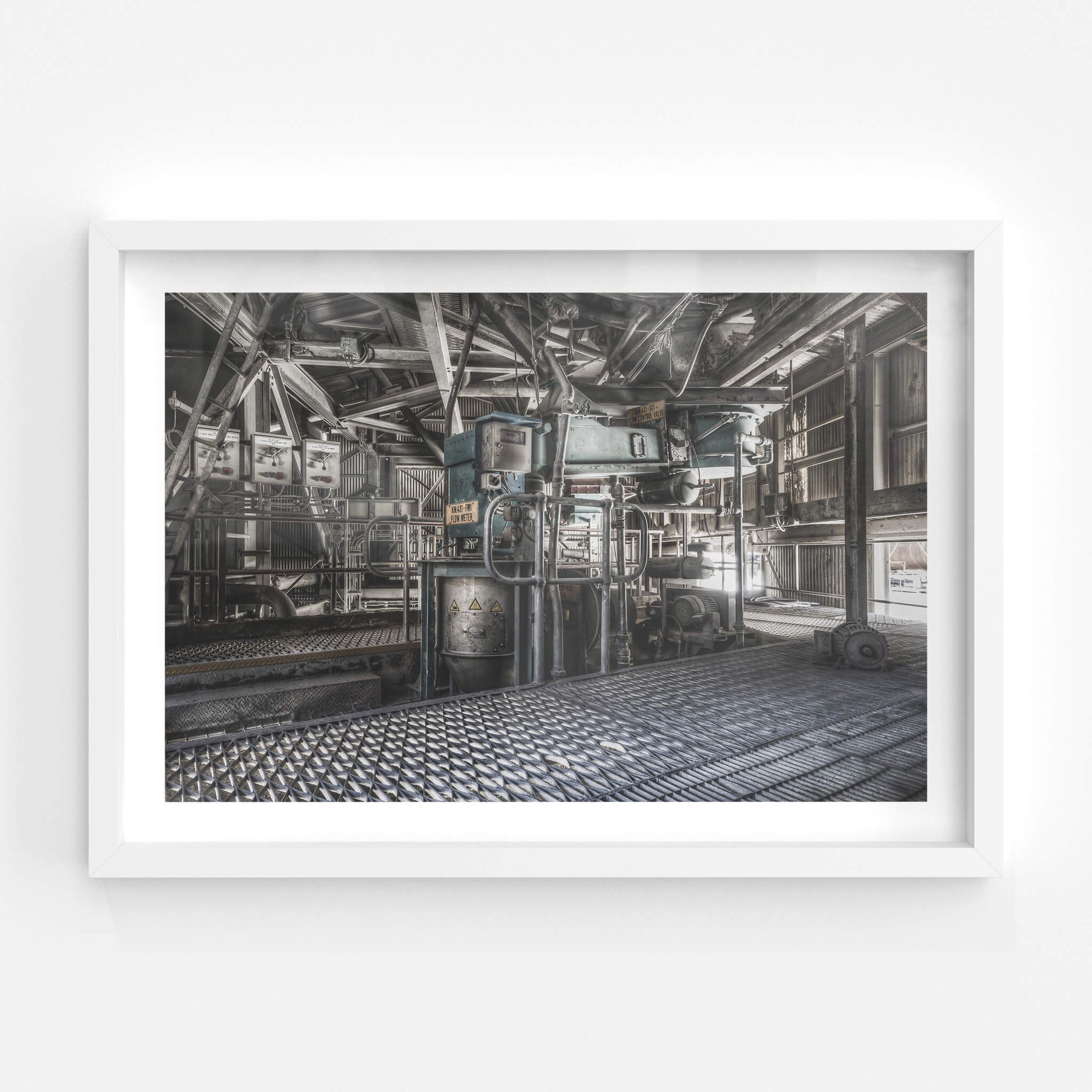 Weigh Feeder | Kandos Cement Works Fine Art Print - Lost Collective Shop