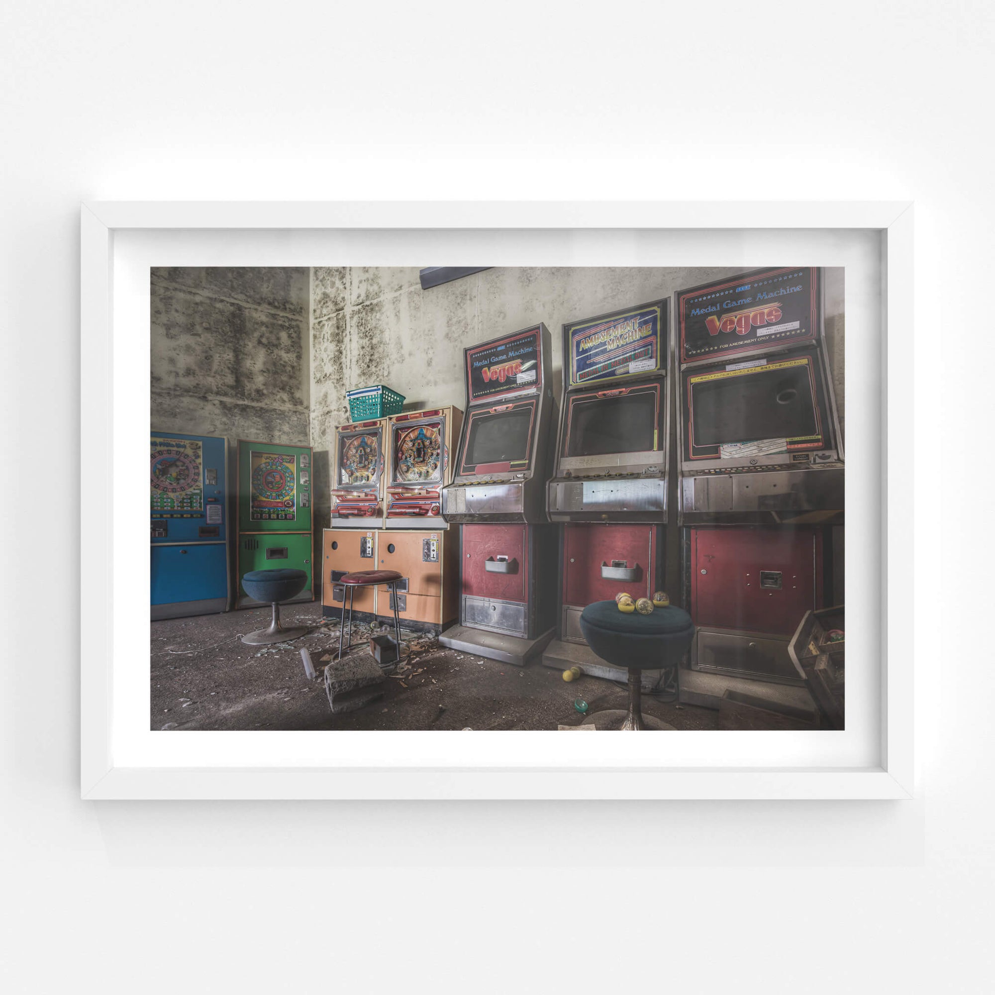 Poker and Pachinko | Kinugawa Kan Fine Art Print - Lost Collective Shop