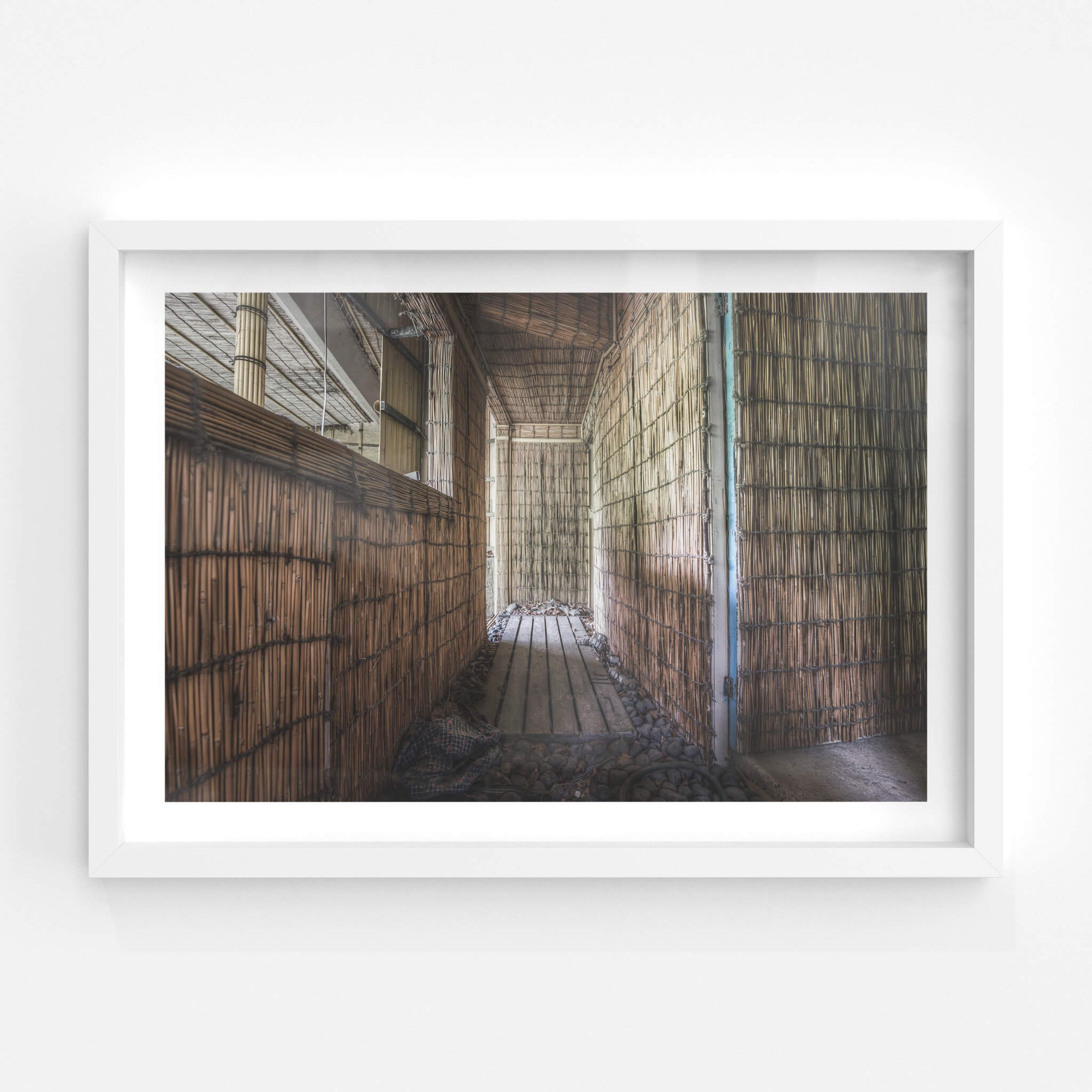 Thatched Walkway | Kinugawa Kan Fine Art Print - Lost Collective Shop