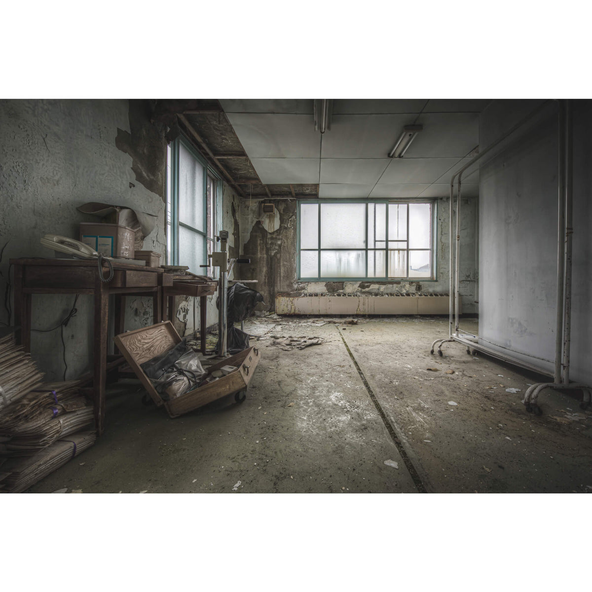Drying Room | Kuwashima Hospital Fine Art Print - Lost Collective Shop