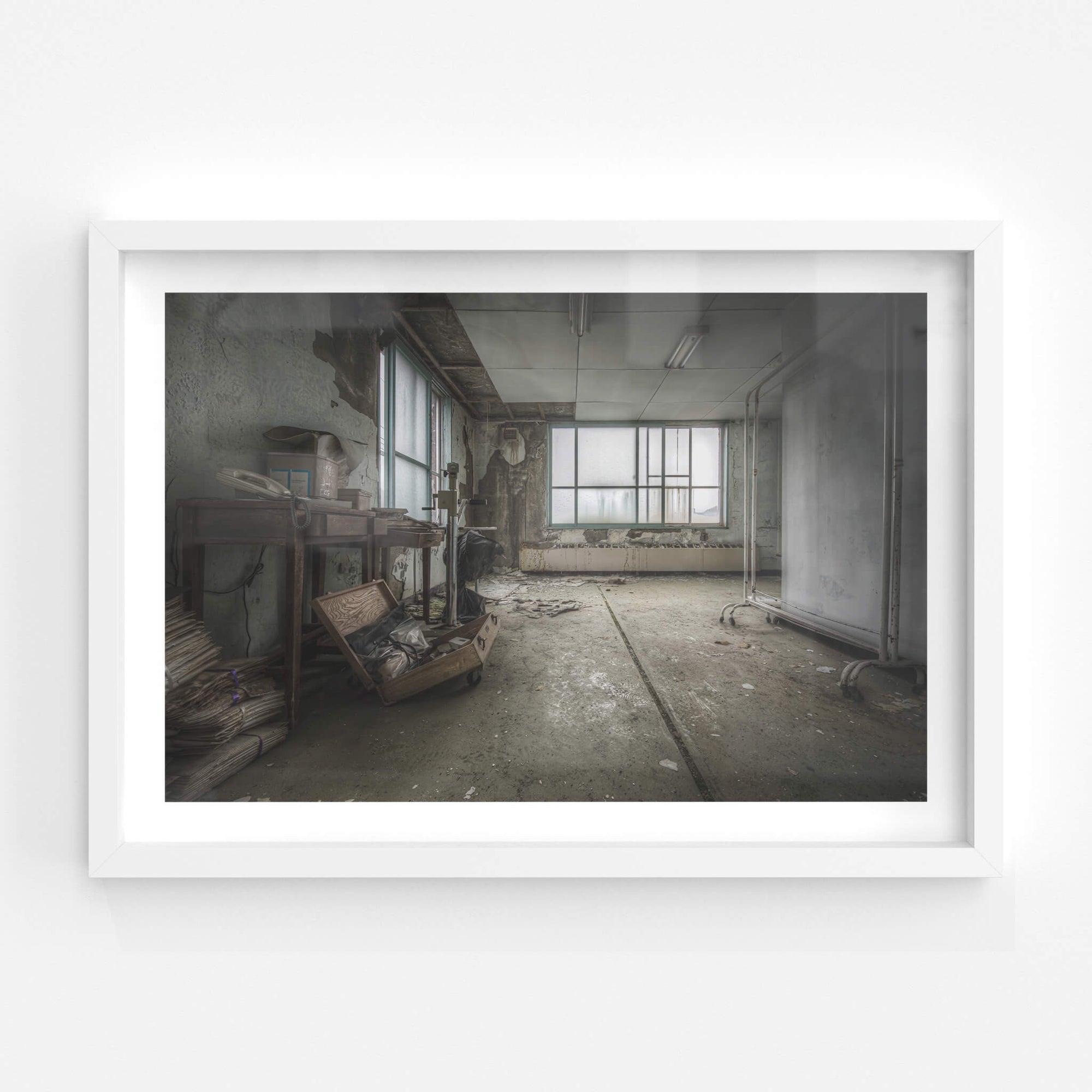 Drying Room | Kuwashima Hospital Fine Art Print - Lost Collective Shop