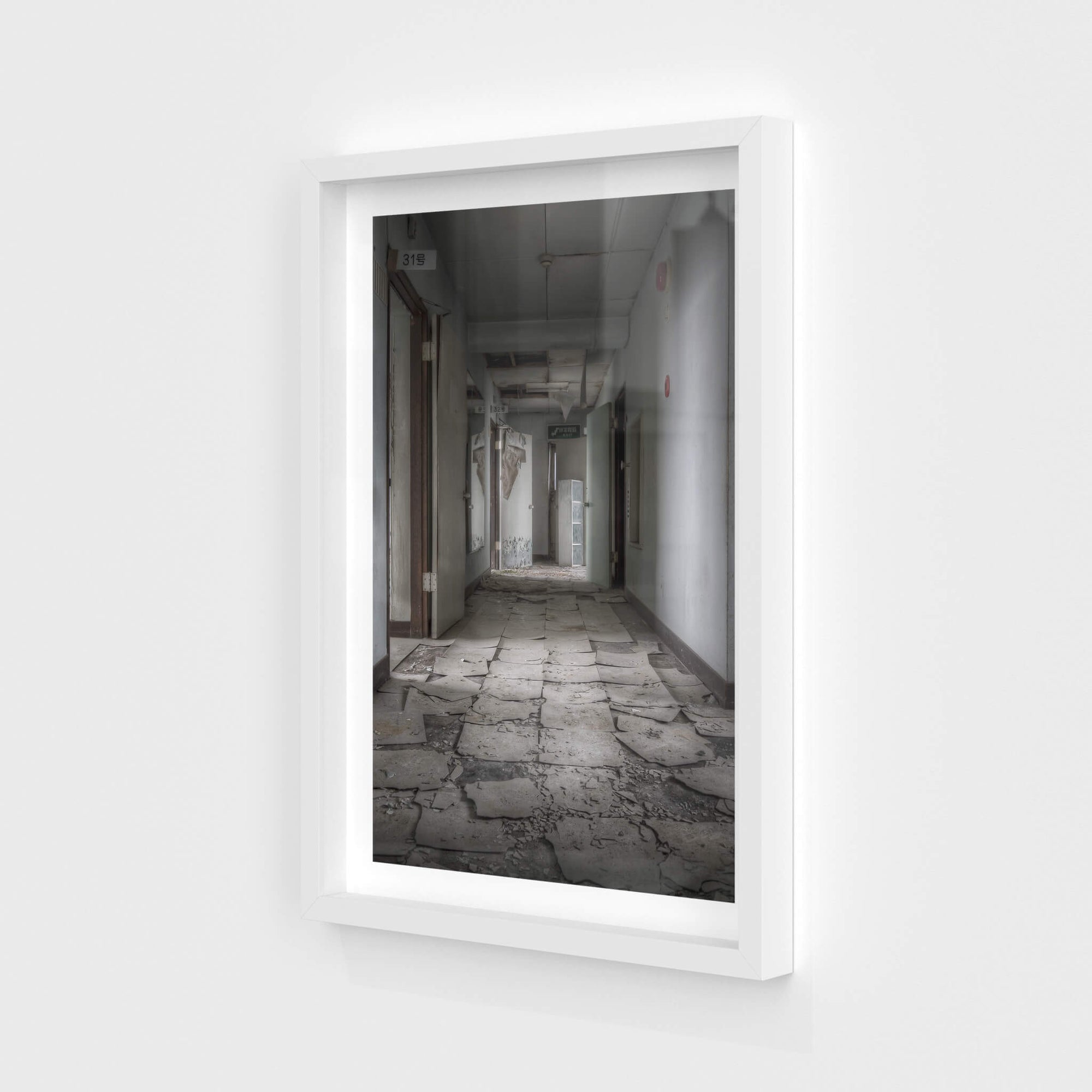 Hallway | Kuwashima Hospital Fine Art Print - Lost Collective Shop