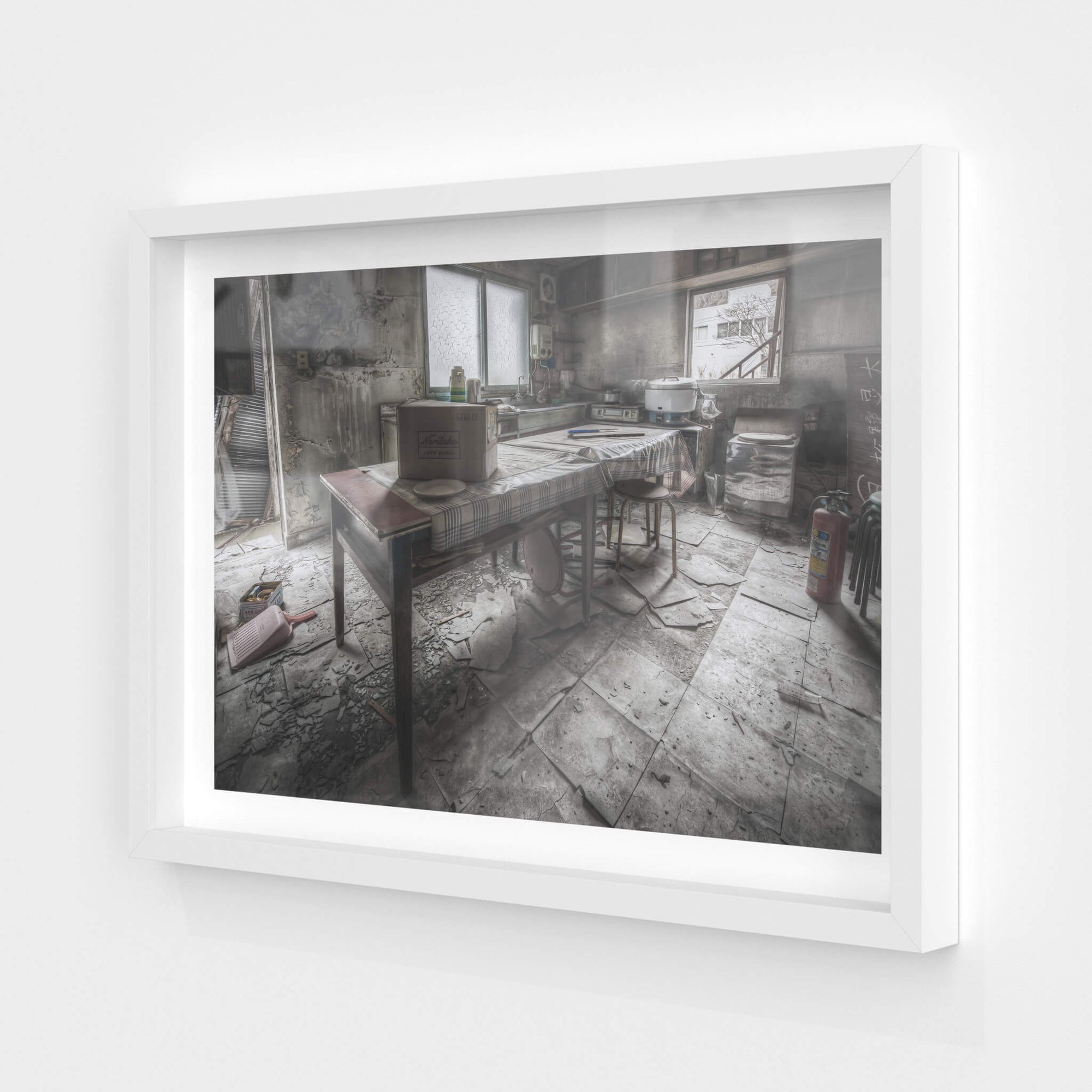 Kitchen And Dining Room | Kuwashima Hospital Fine Art Print - Lost Collective Shop