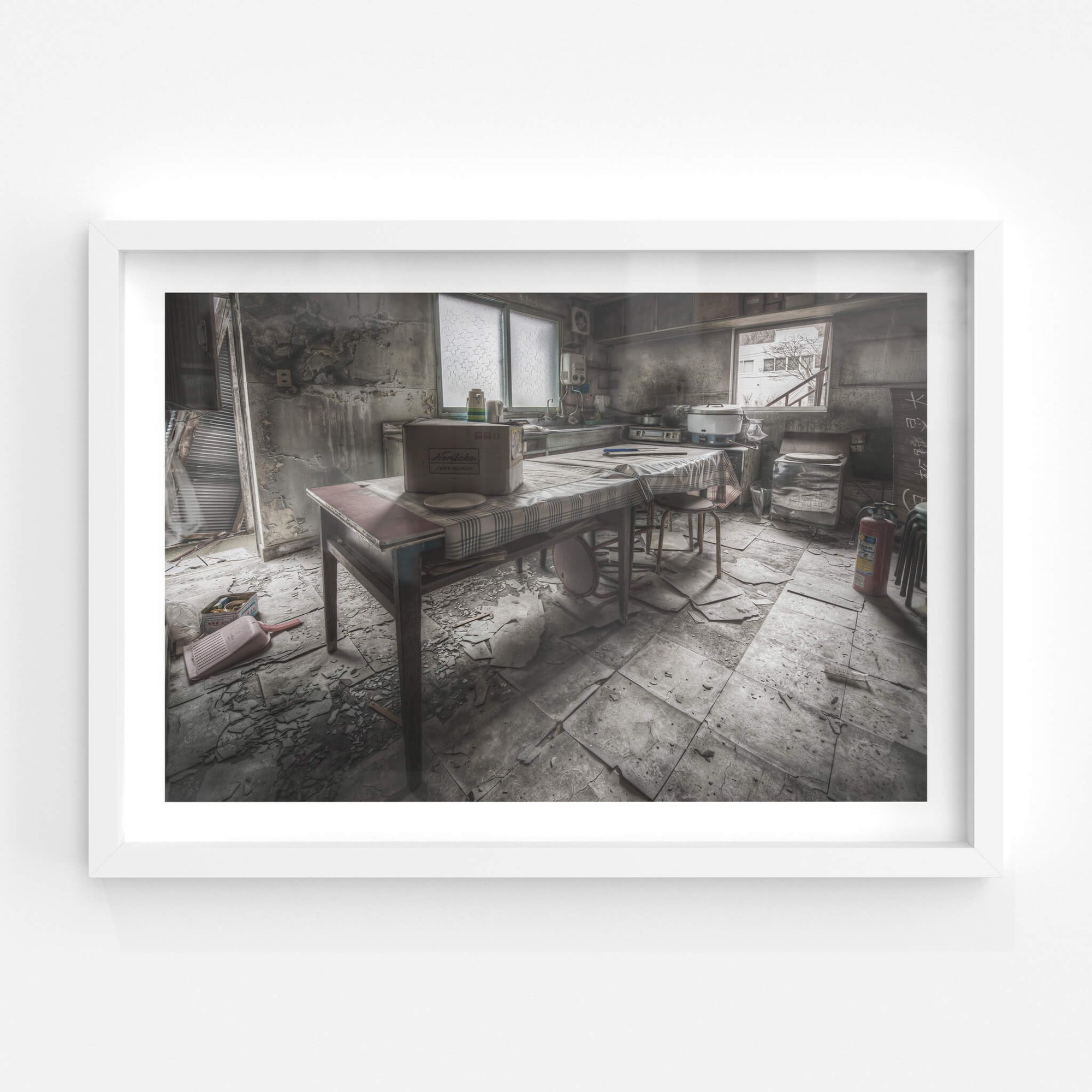 Kitchen And Dining Room | Kuwashima Hospital Fine Art Print - Lost Collective Shop