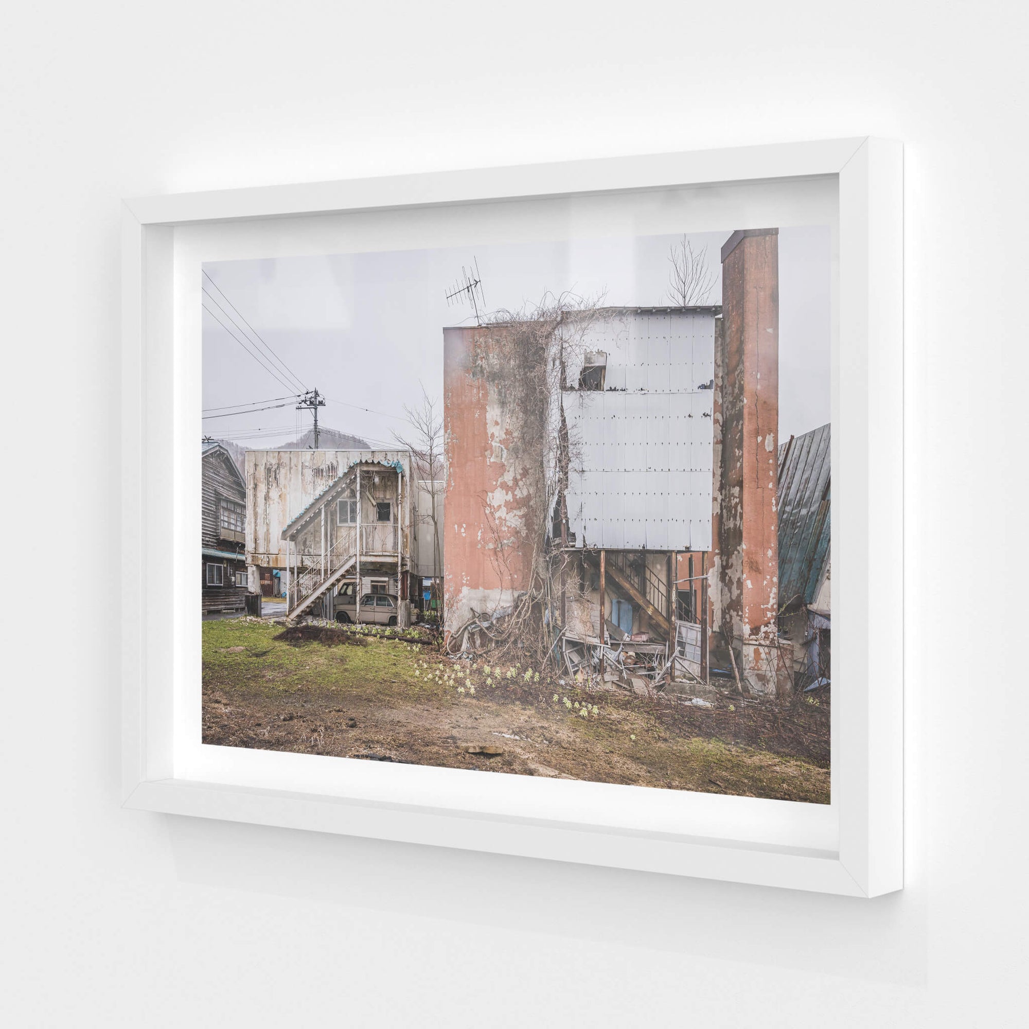 Kuwashima Hospital Rear | Kuwashima Hospital Fine Art Print - Lost Collective Shop