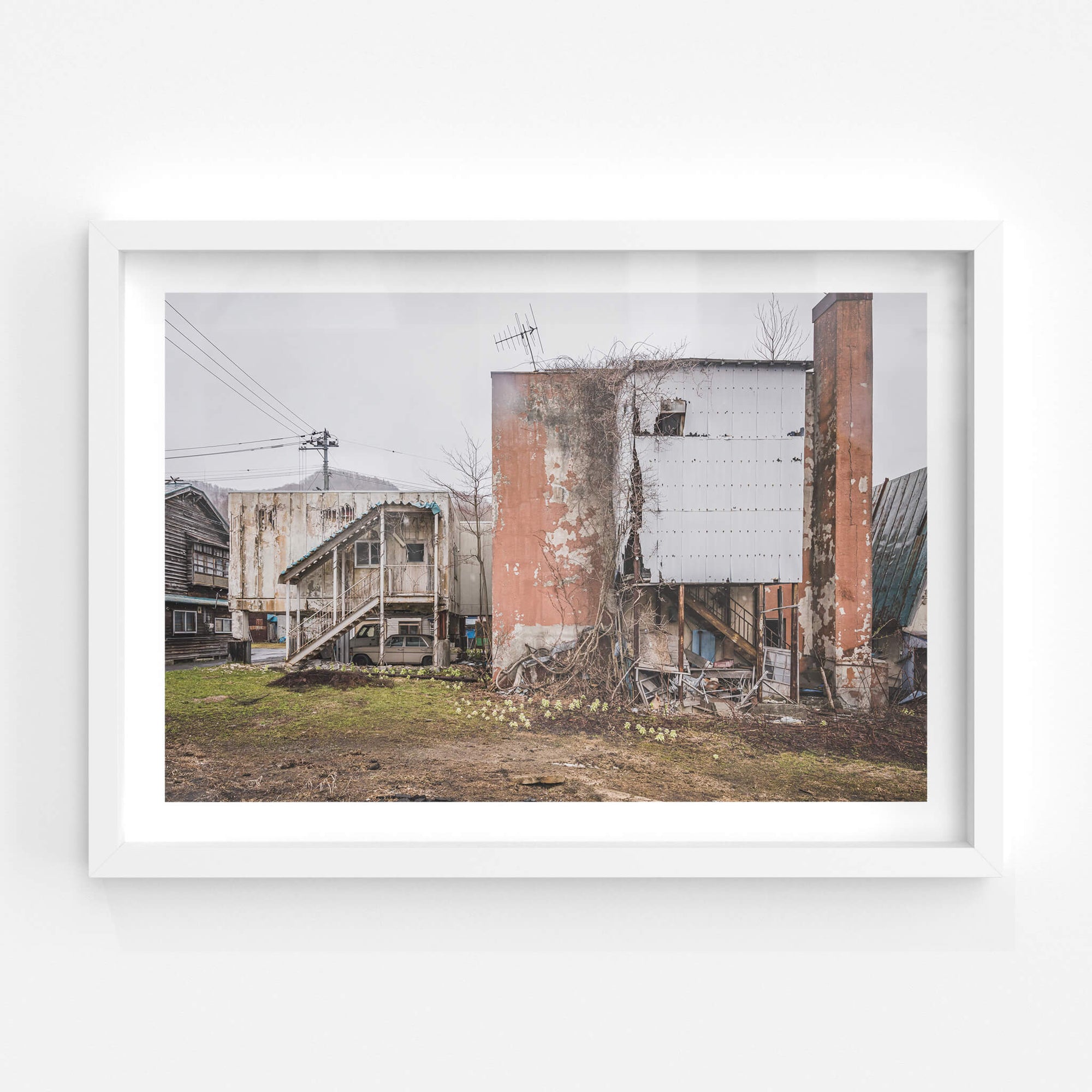 Kuwashima Hospital Rear | Kuwashima Hospital Fine Art Print - Lost Collective Shop