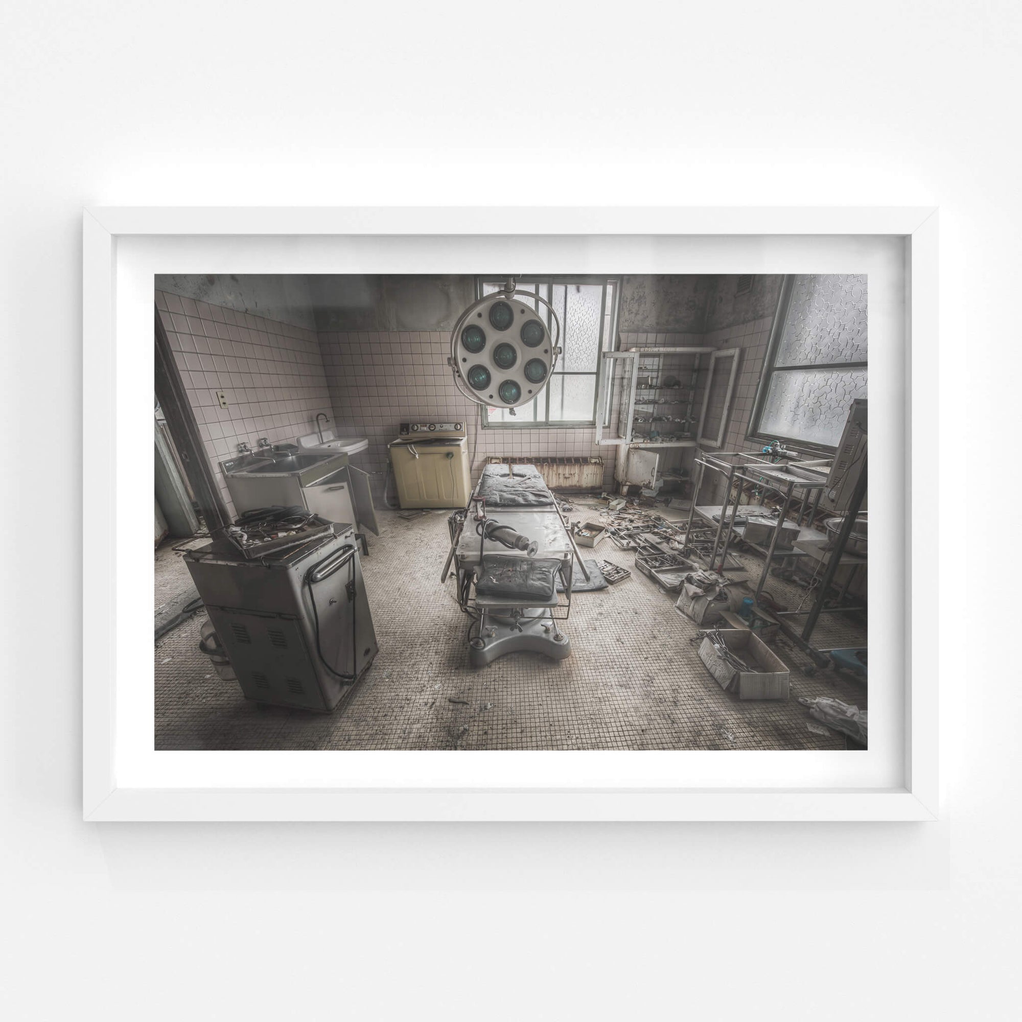 Operating Table | Kuwashima Hospital Fine Art Print - Lost Collective Shop