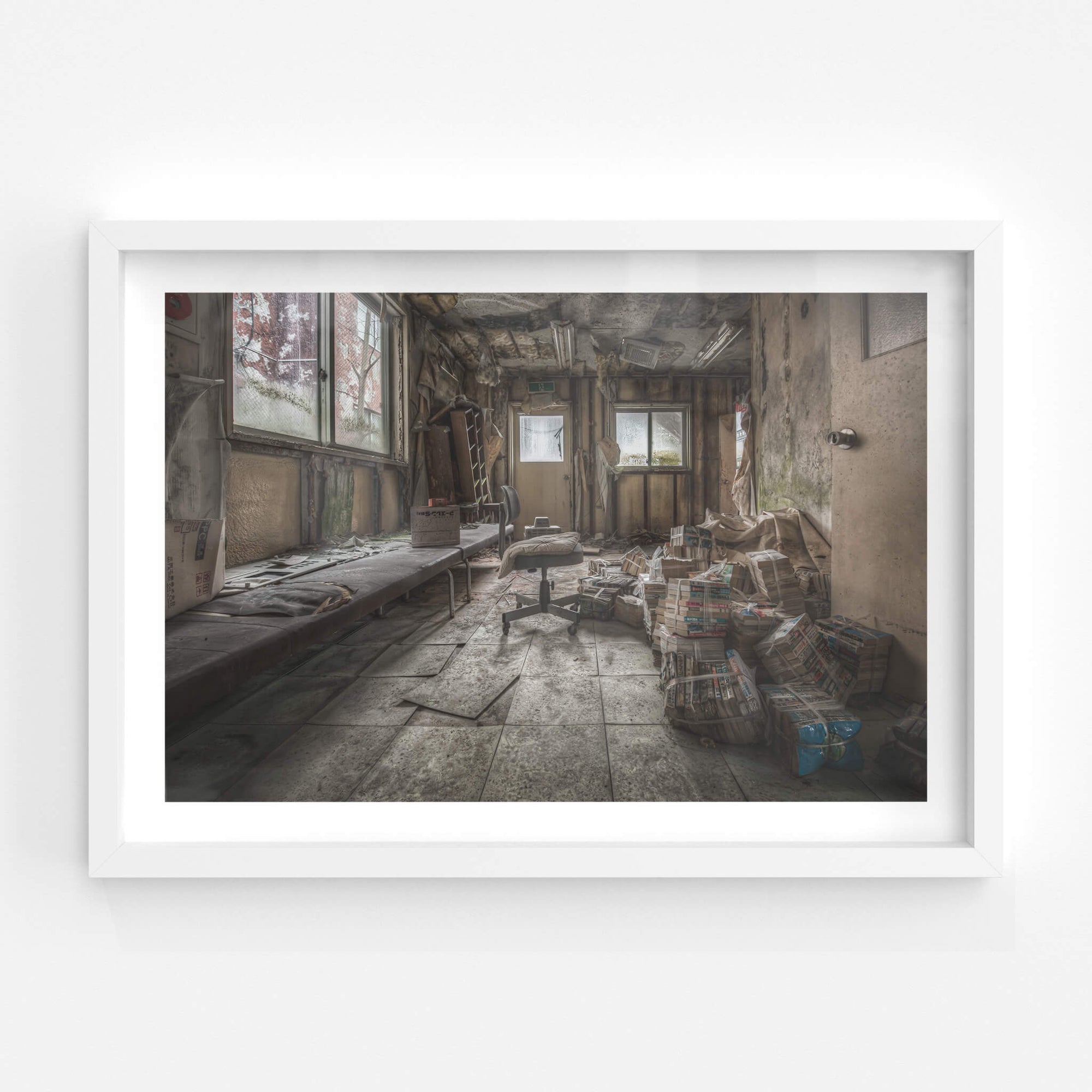 Rehabilitation Waiting Room | Kuwashima Hospital Fine Art Print - Lost Collective Shop