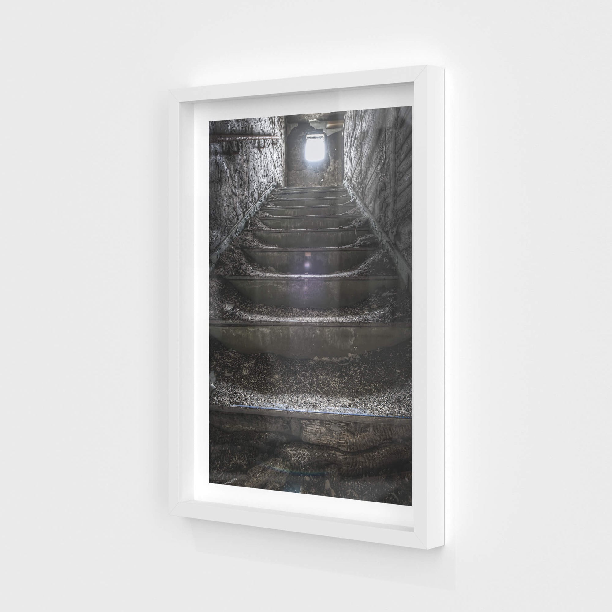 Staircase | Kuwashima Hospital Fine Art Print - Lost Collective Shop