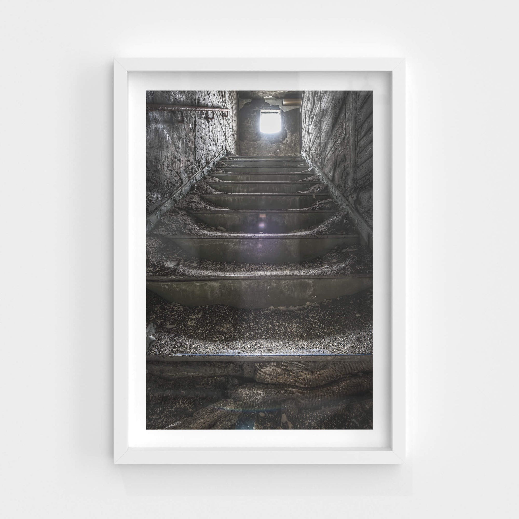 Staircase | Kuwashima Hospital Fine Art Print - Lost Collective Shop