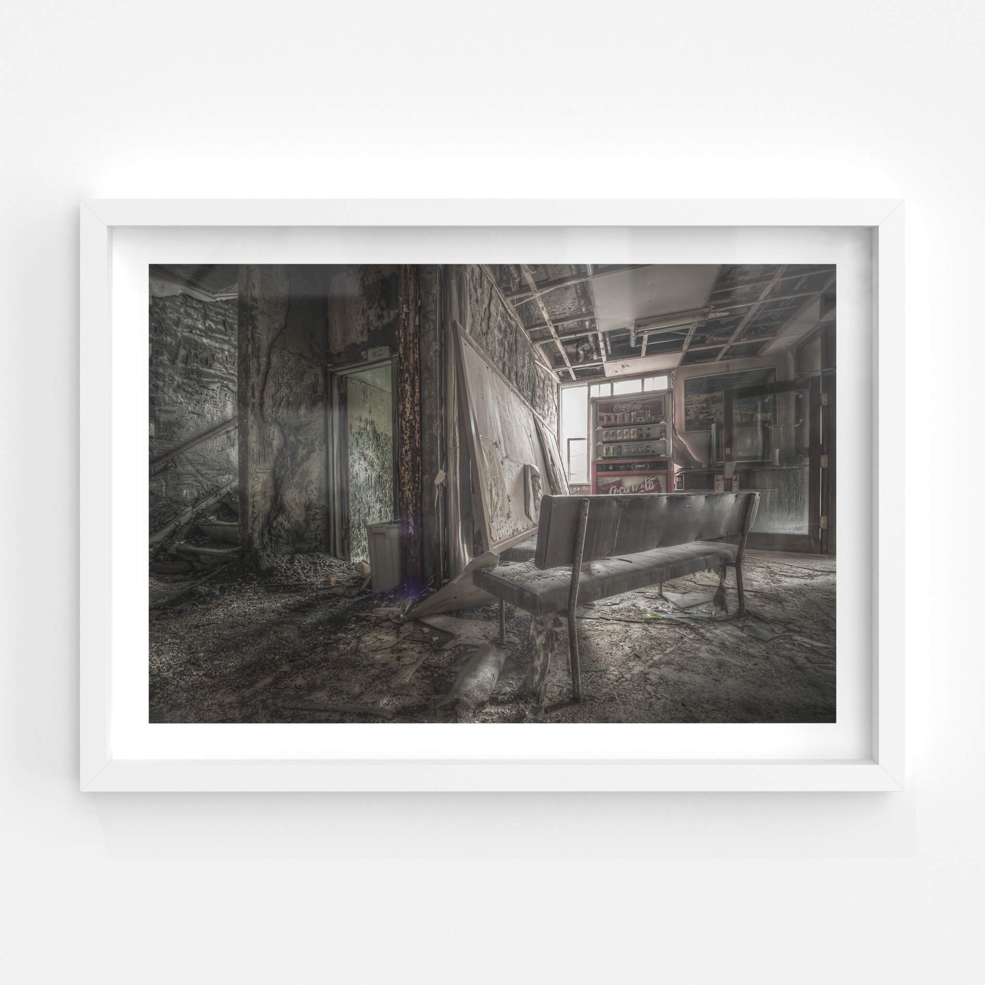 Waiting Room | Kuwashima Hospital Fine Art Print - Lost Collective Shop