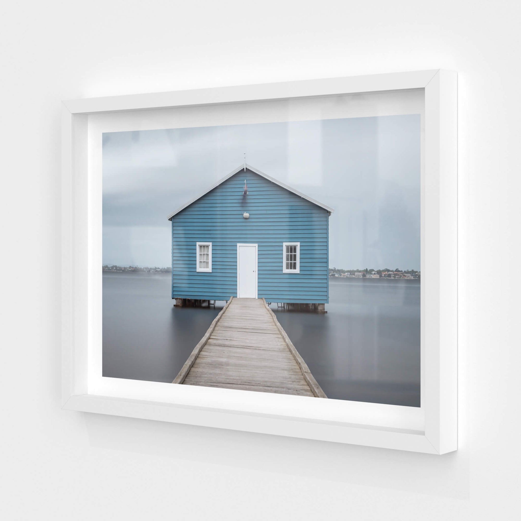 Crawley Edge Boatshed | Landscapes Fine Art Print - Lost Collective Shop