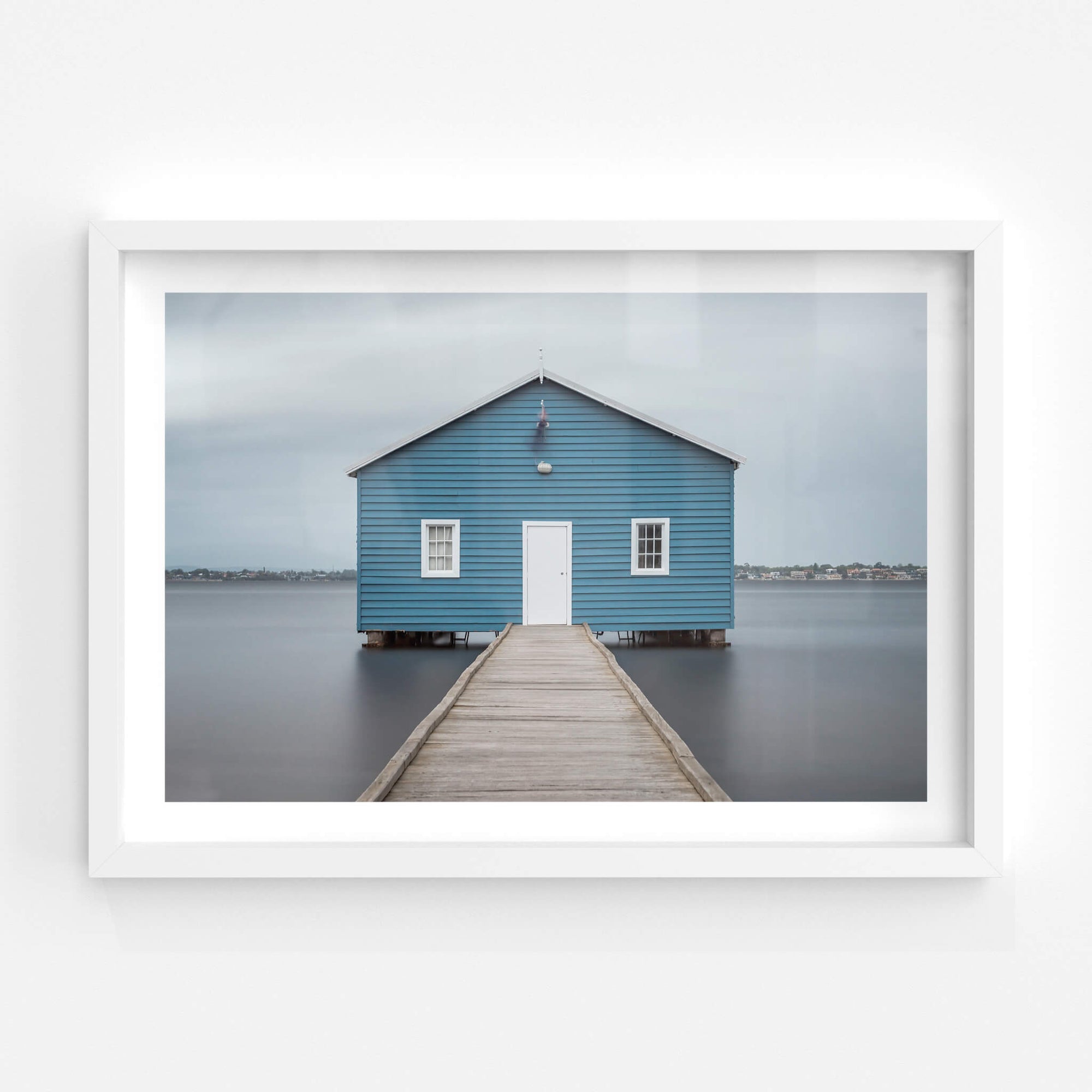 Crawley Edge Boatshed | Landscapes Fine Art Print - Lost Collective Shop