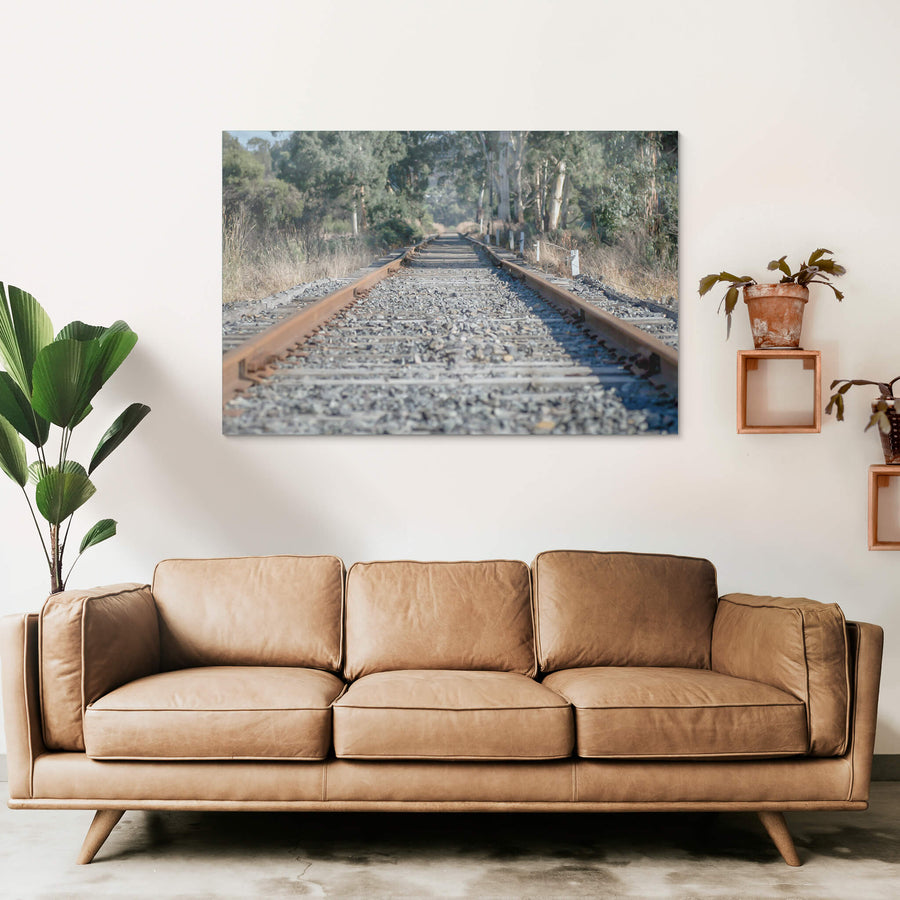 Healsville Railway at Landscapes, a disused railway running through a semi-rural region of the Yarra Valley.