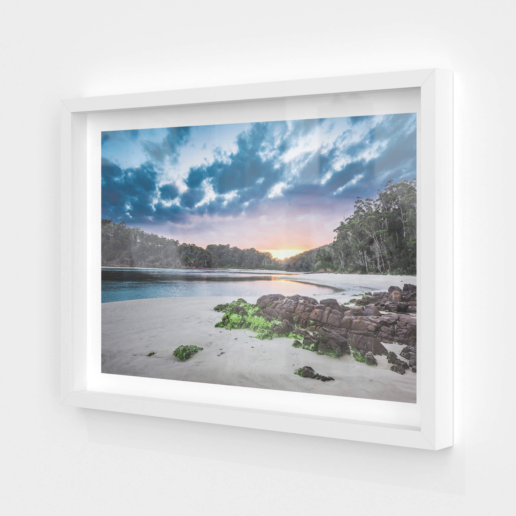 Pambula River Sunset | Landscapes Fine Art Print - Lost Collective Shop