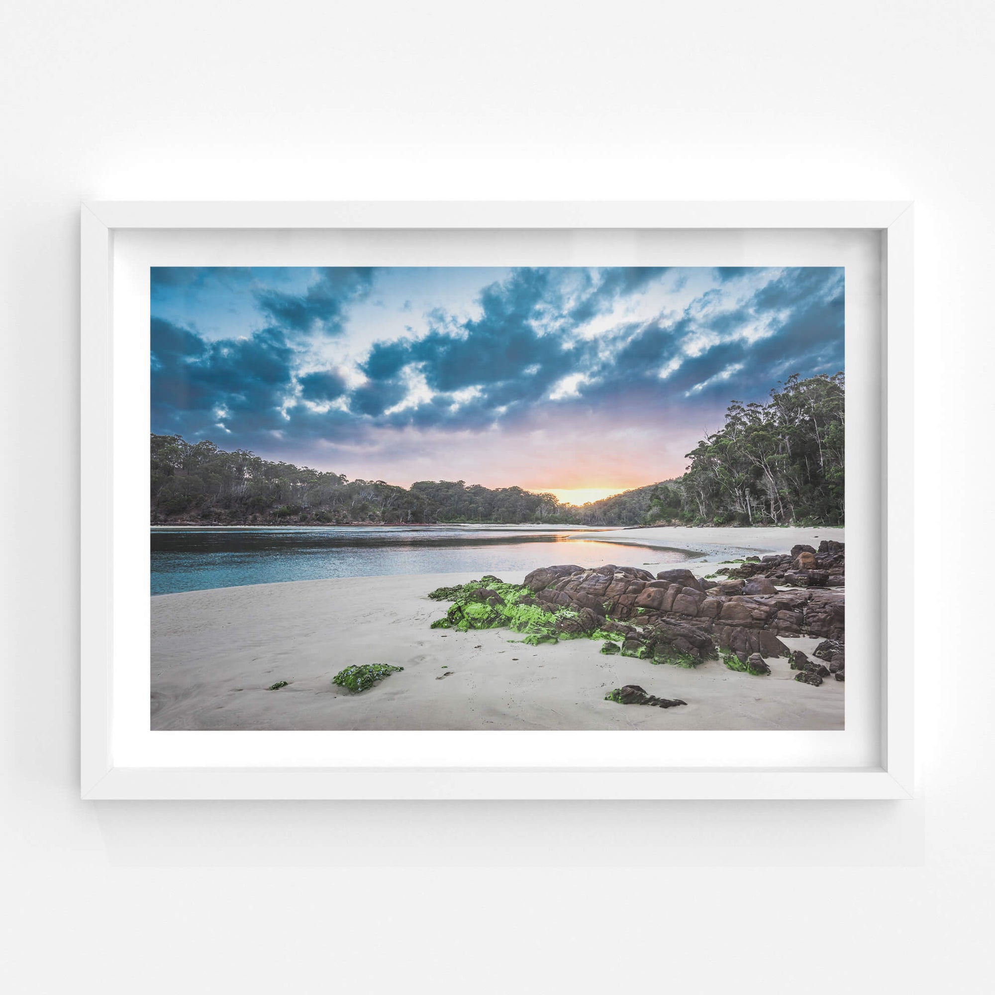 Pambula River Sunset | Landscapes Fine Art Print - Lost Collective Shop