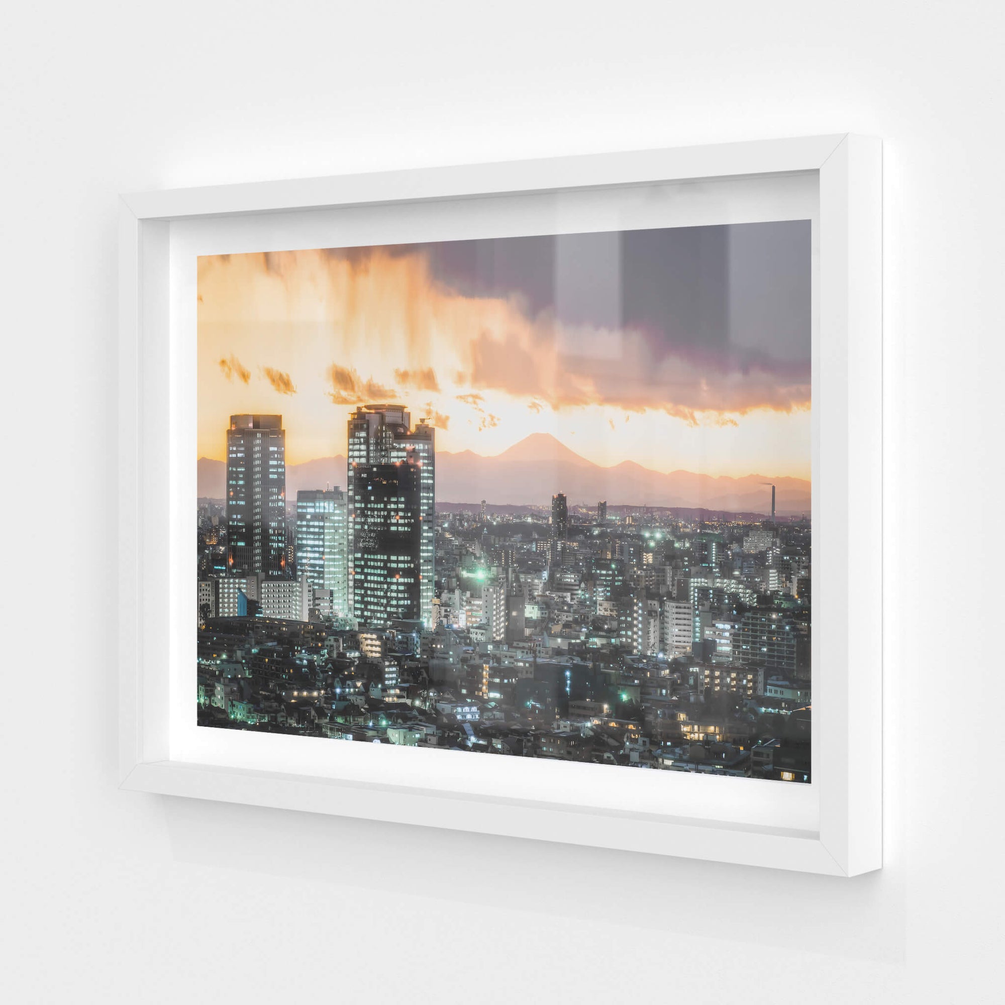 Shinjuku To Mt Fuji | Landscapes Fine Art Print - Lost Collective Shop