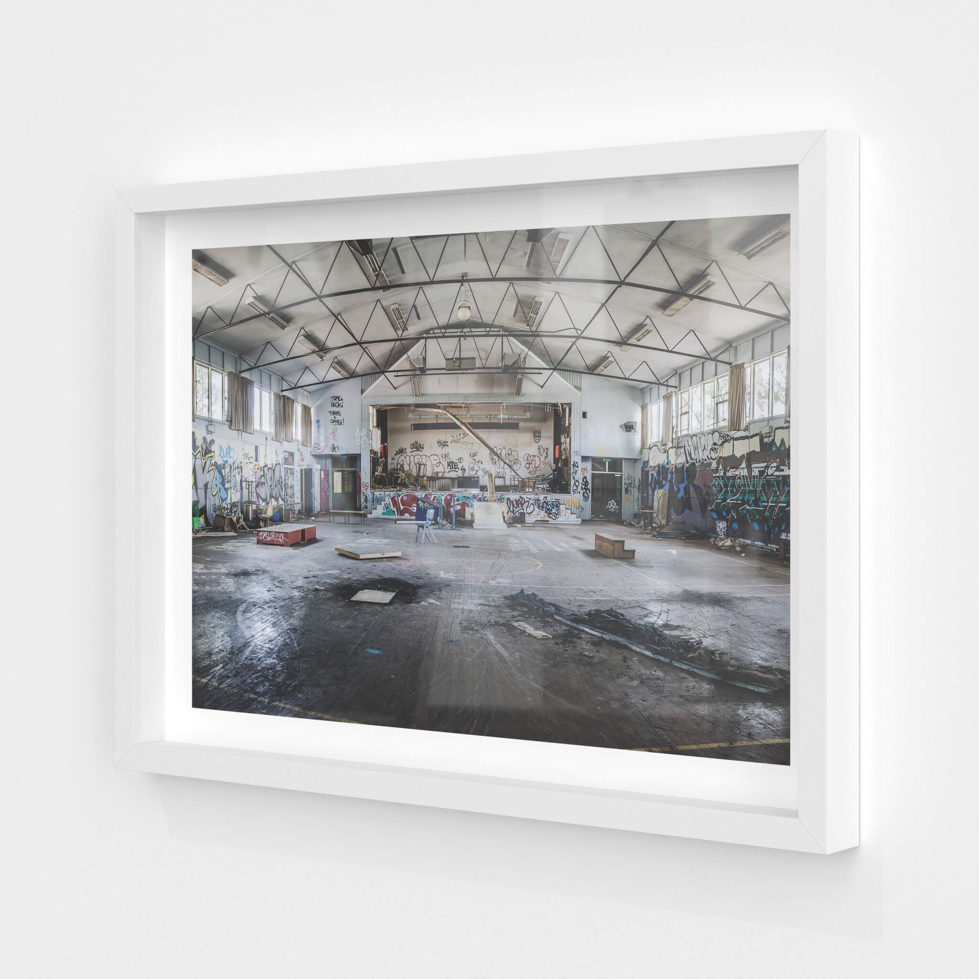 Assembly Hall | Macquarie Boys Technology High Fine Art Print - Lost Collective Shop