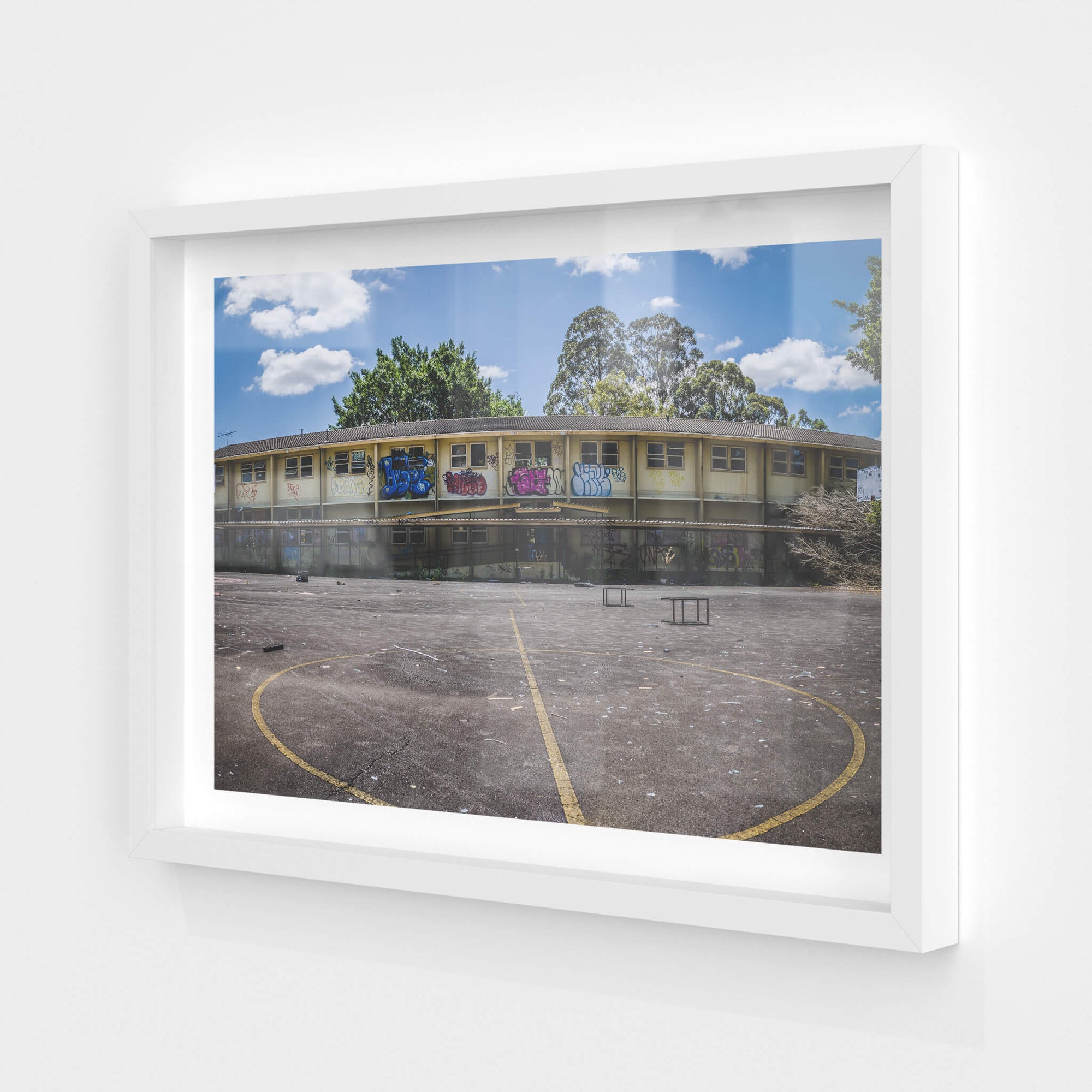 Basketball Court Panorama | Macquarie Boys Technology High