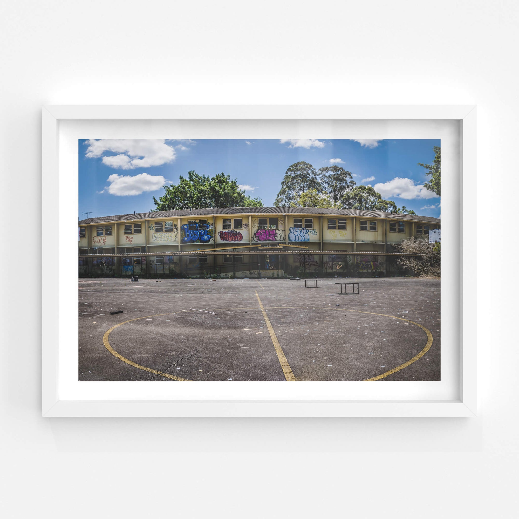 Basketball Court Panorama | Macquarie Boys Technology High