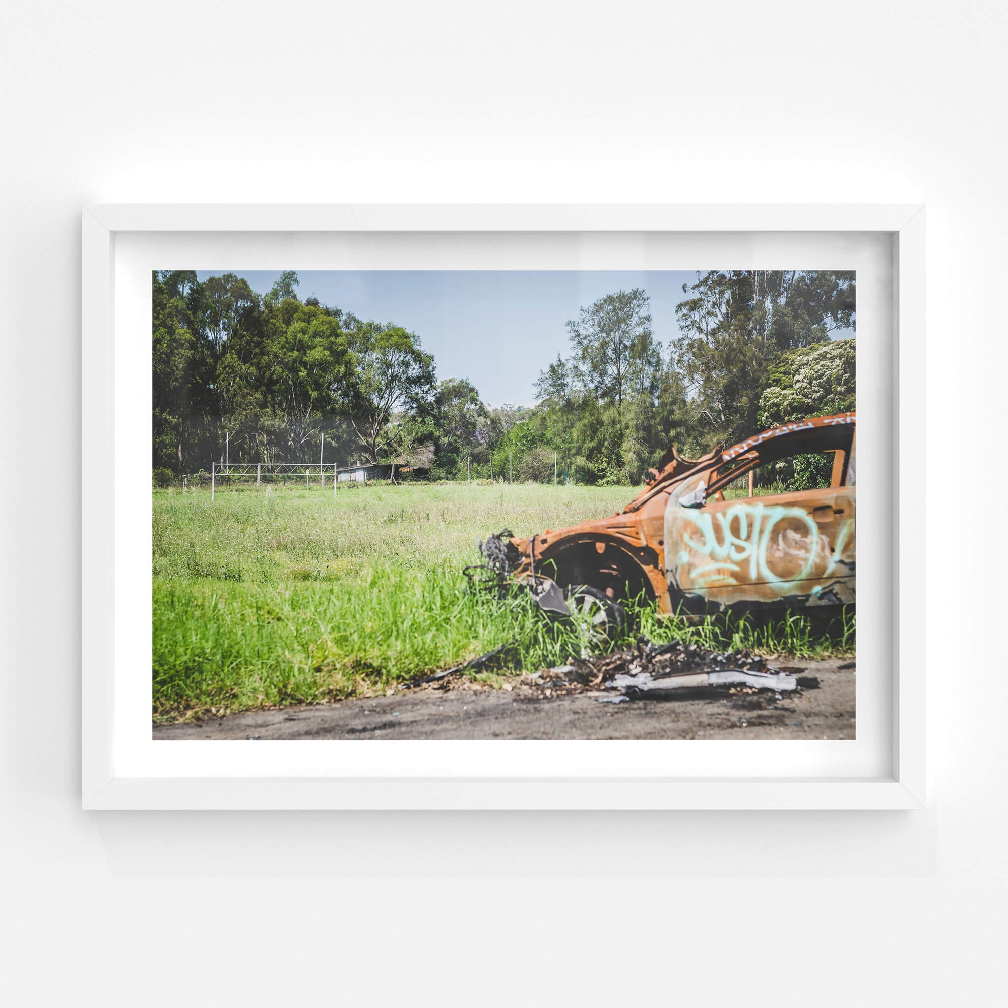 Football Field | Macquarie Boys Technology High Fine Art Print - Lost Collective Shop