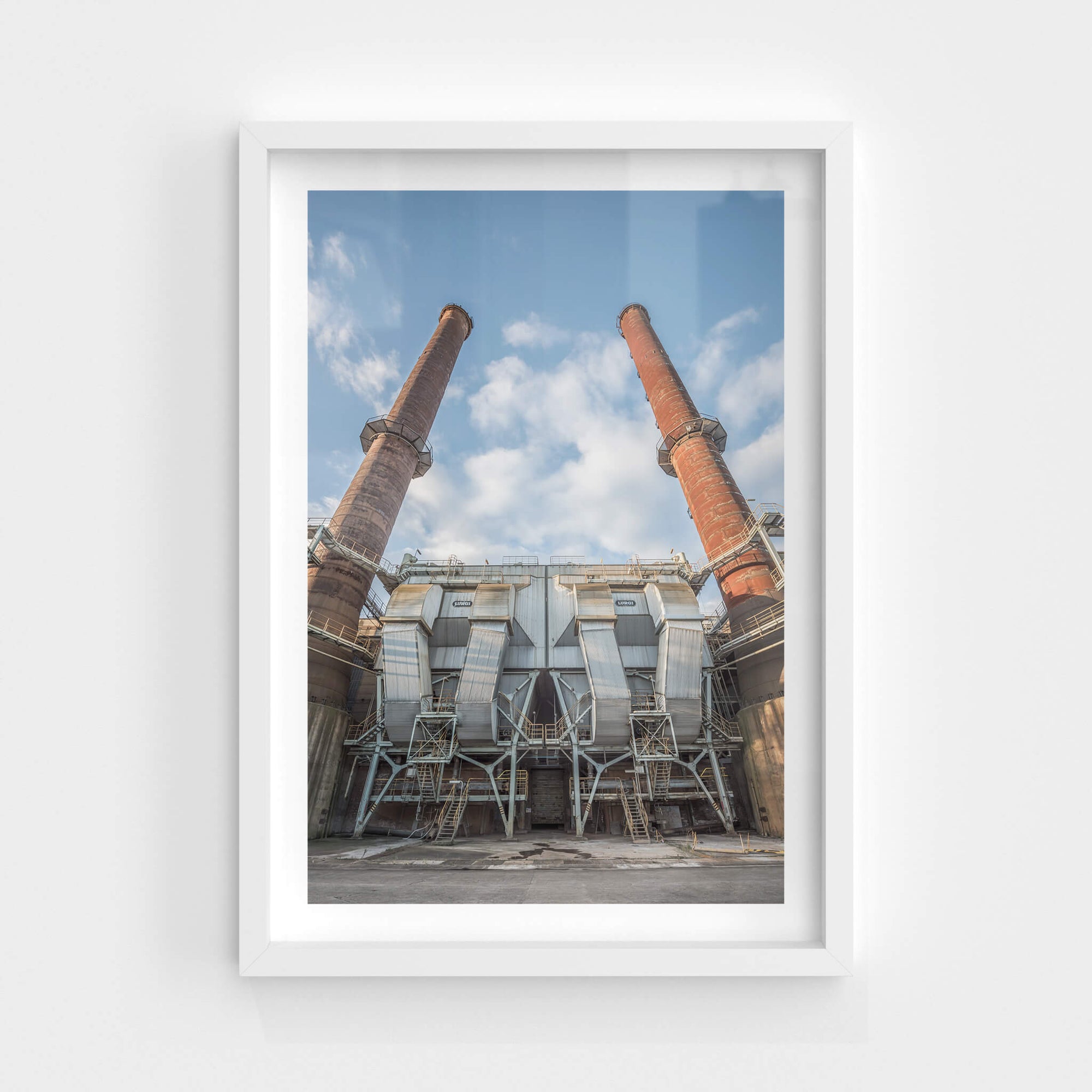 Chimneys and Precipitator | Morwell Power Station