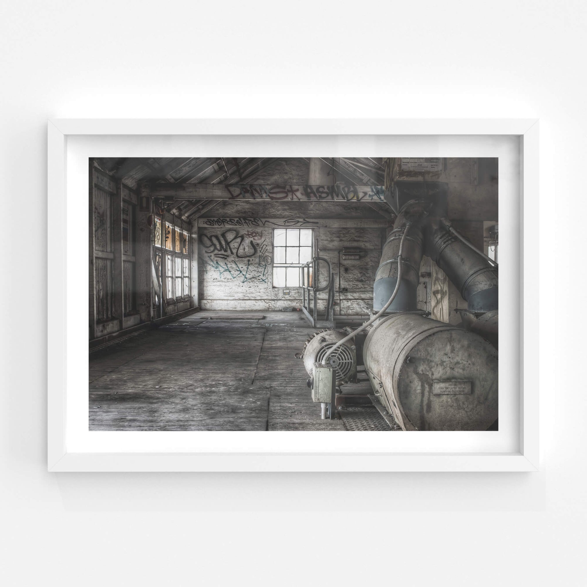 Blower | Mungo Scott Flour Mill Fine Art Print - Lost Collective Shop