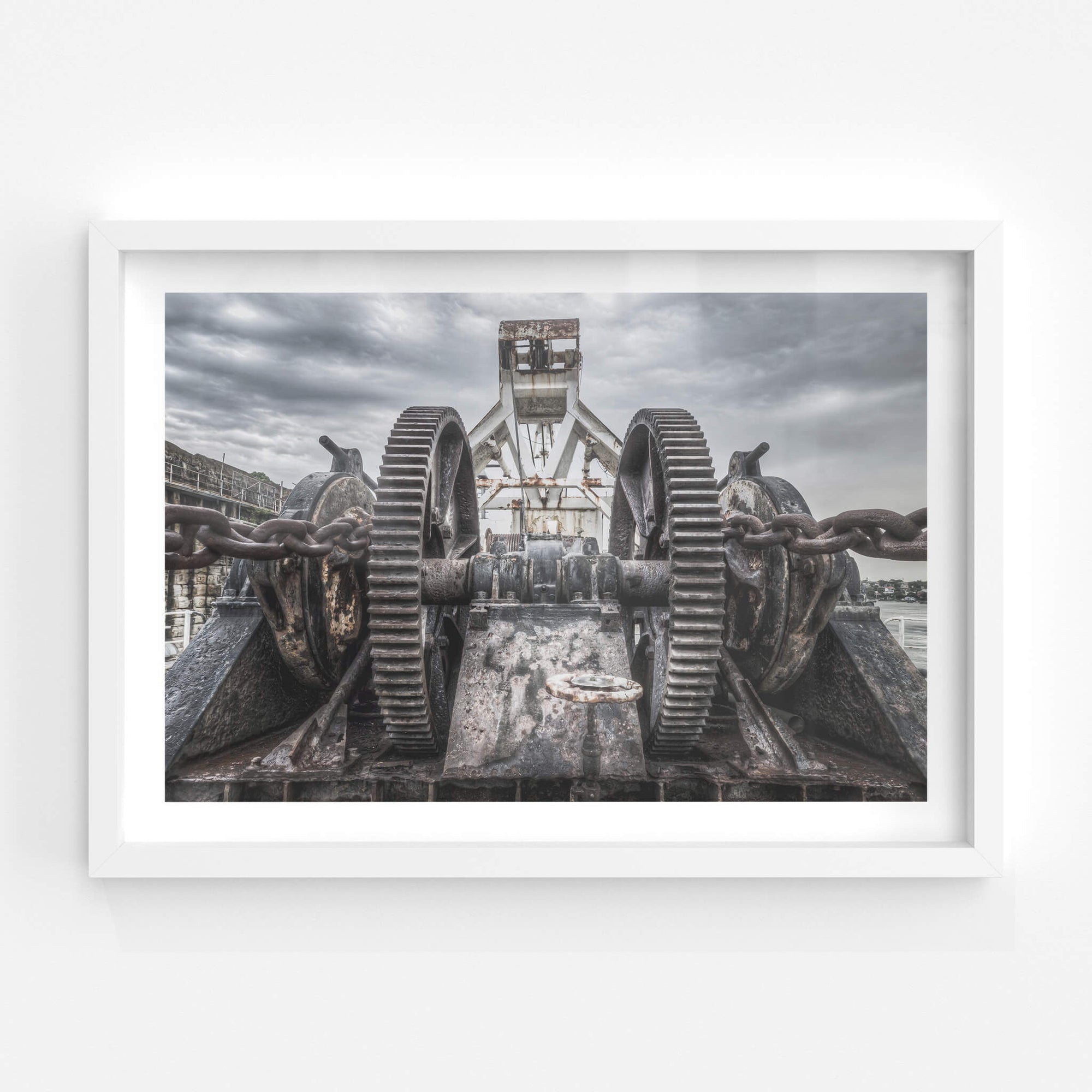 Anchor Windlass | MV Cape Don Fine Art Print - Lost Collective Shop