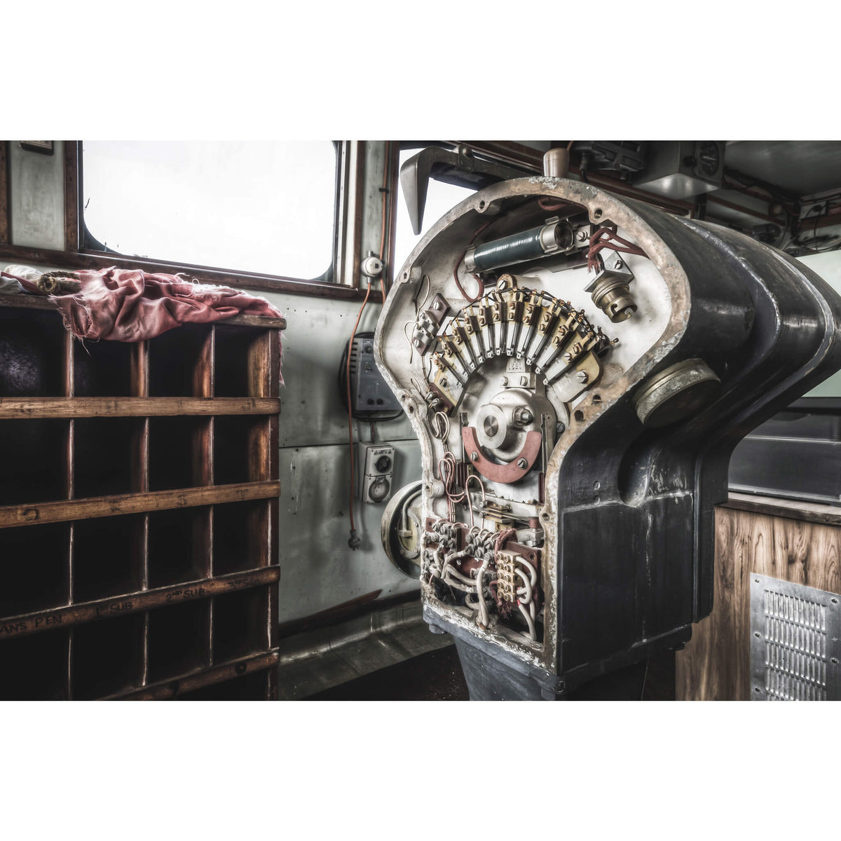 Engine Order Telegraph | MV Cape Don Fine Art Print - Lost Collective Shop