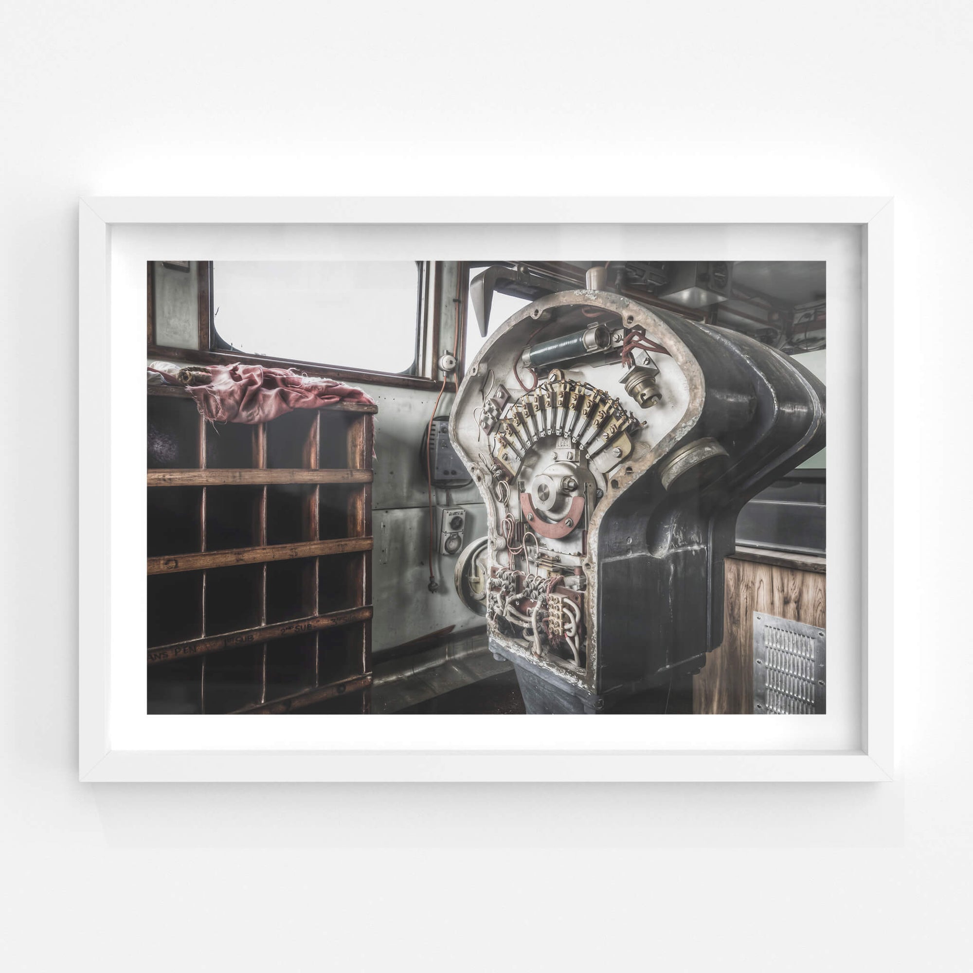 Engine Order Telegraph | MV Cape Don Fine Art Print - Lost Collective Shop