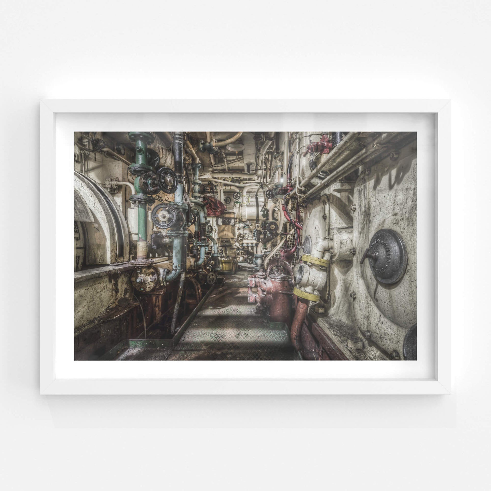 Main Engine | MV Cape Don Fine Art Print - Lost Collective Shop