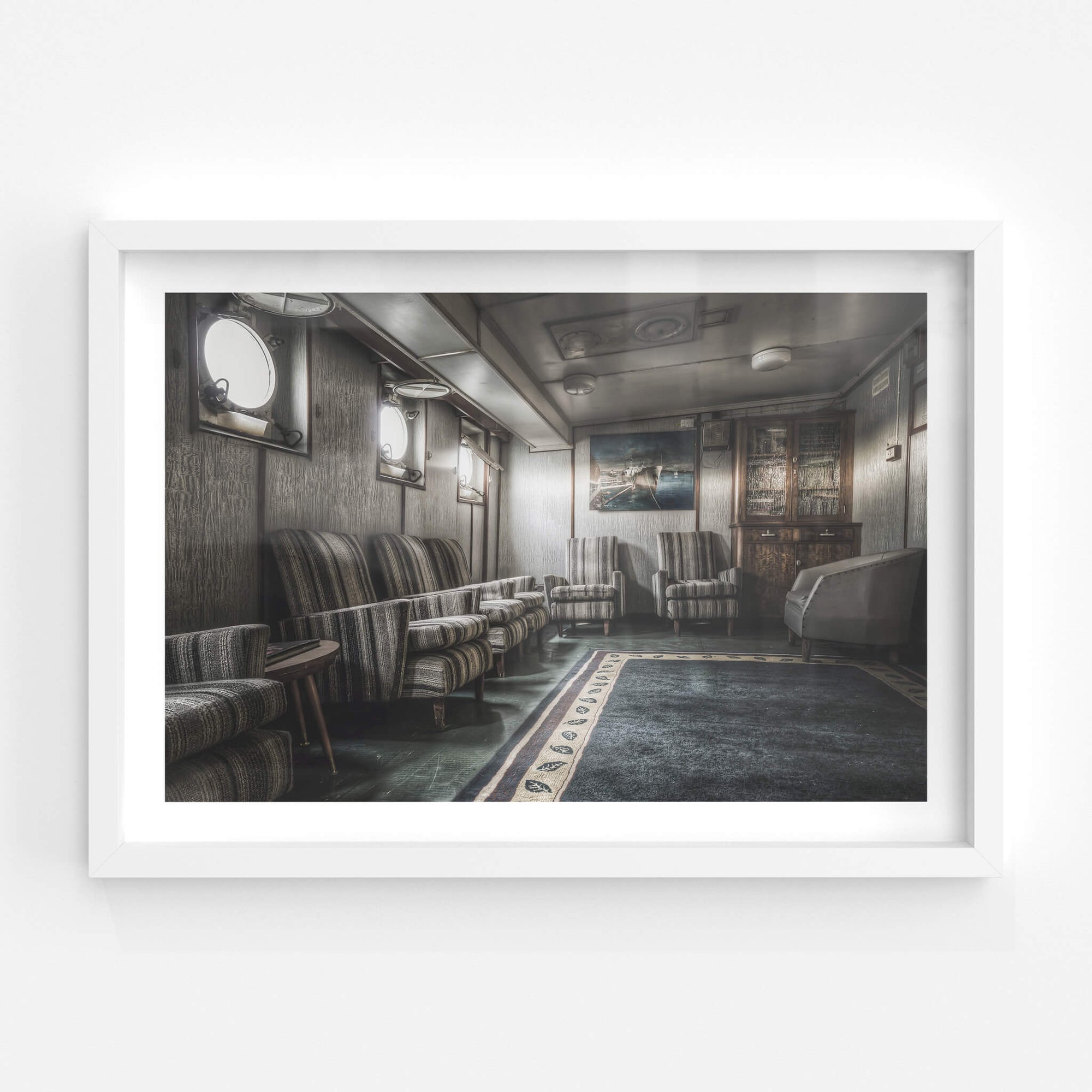 Passenger Lounge | MV Cape Don Fine Art Print - Lost Collective Shop