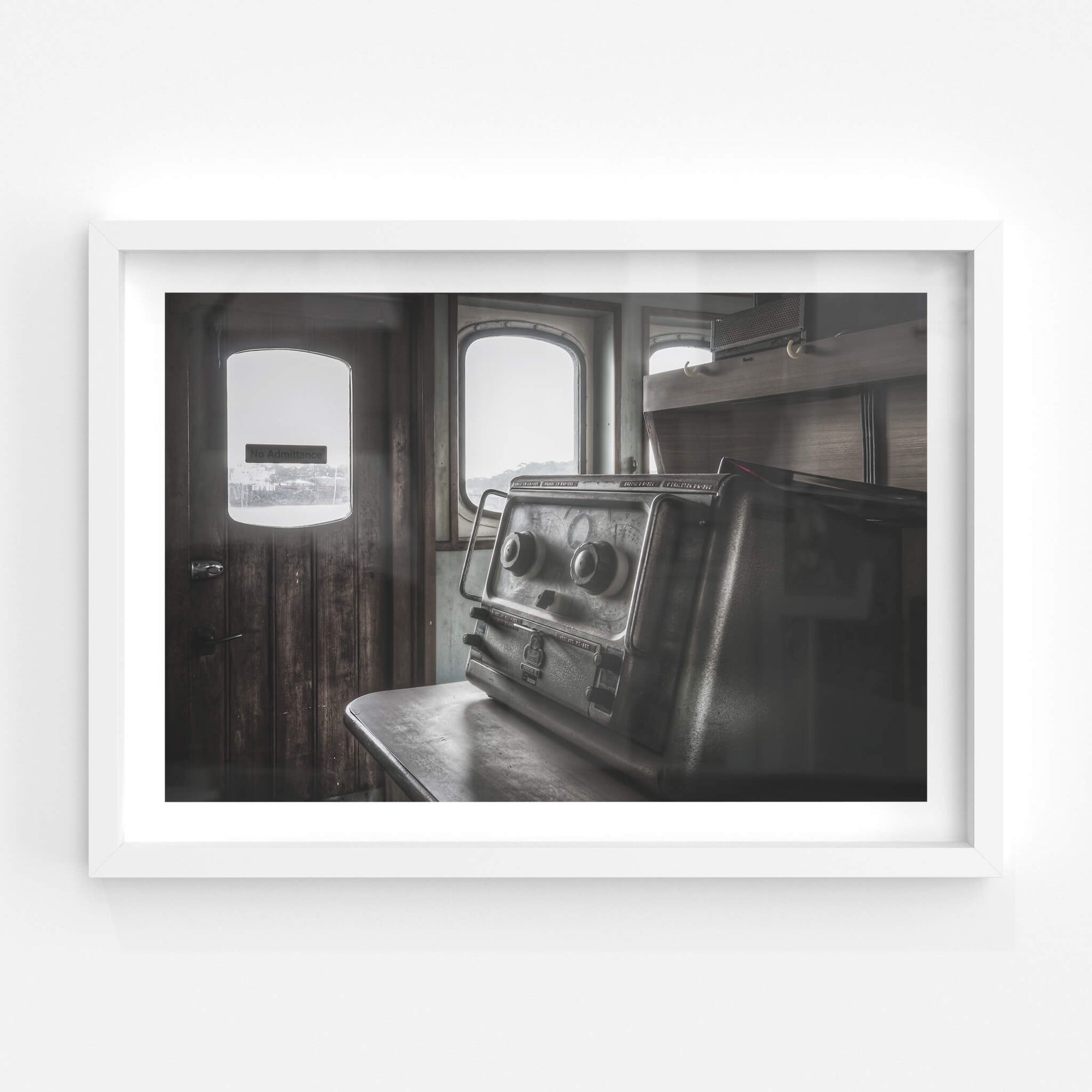 Radio Direction Finder Receiver | MV Cape Don Fine Art Print - Lost Collective Shop