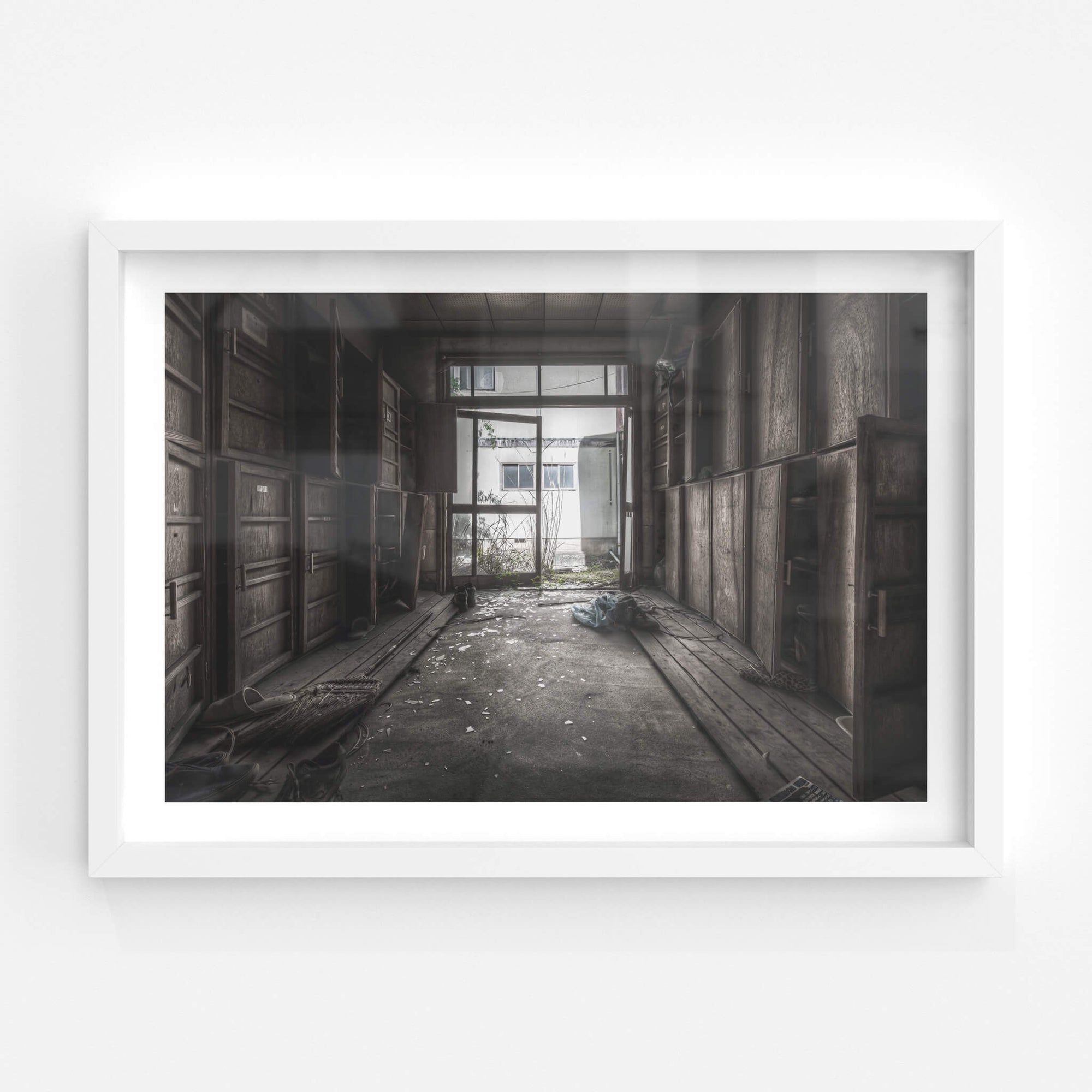 Locker Room | Nichitsu Mining Village Fine Art Print - Lost Collective Shop